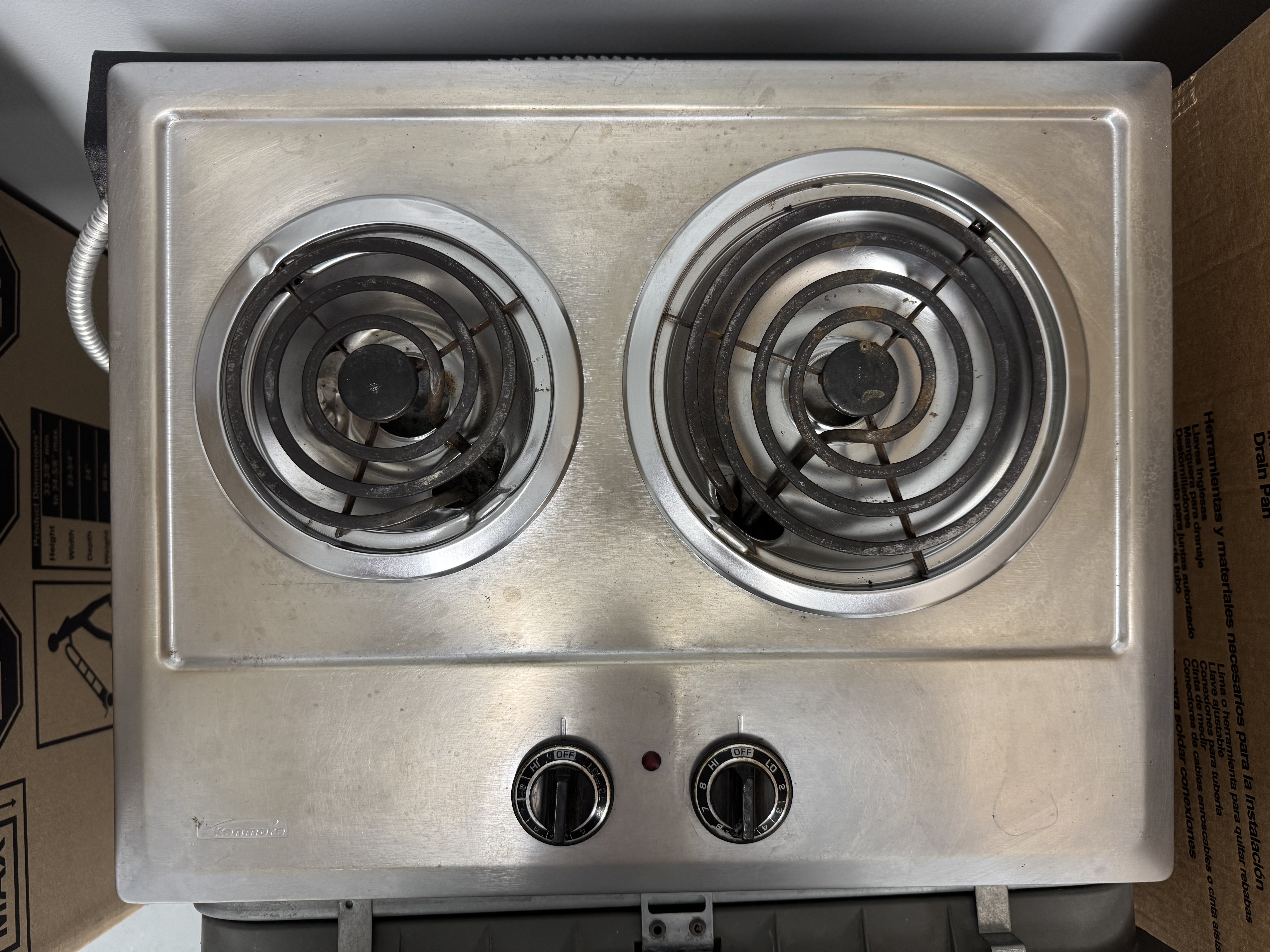 2 Burner Drop-in Cooktop