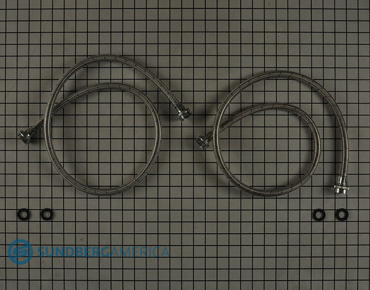 Braided Washer Hose Set