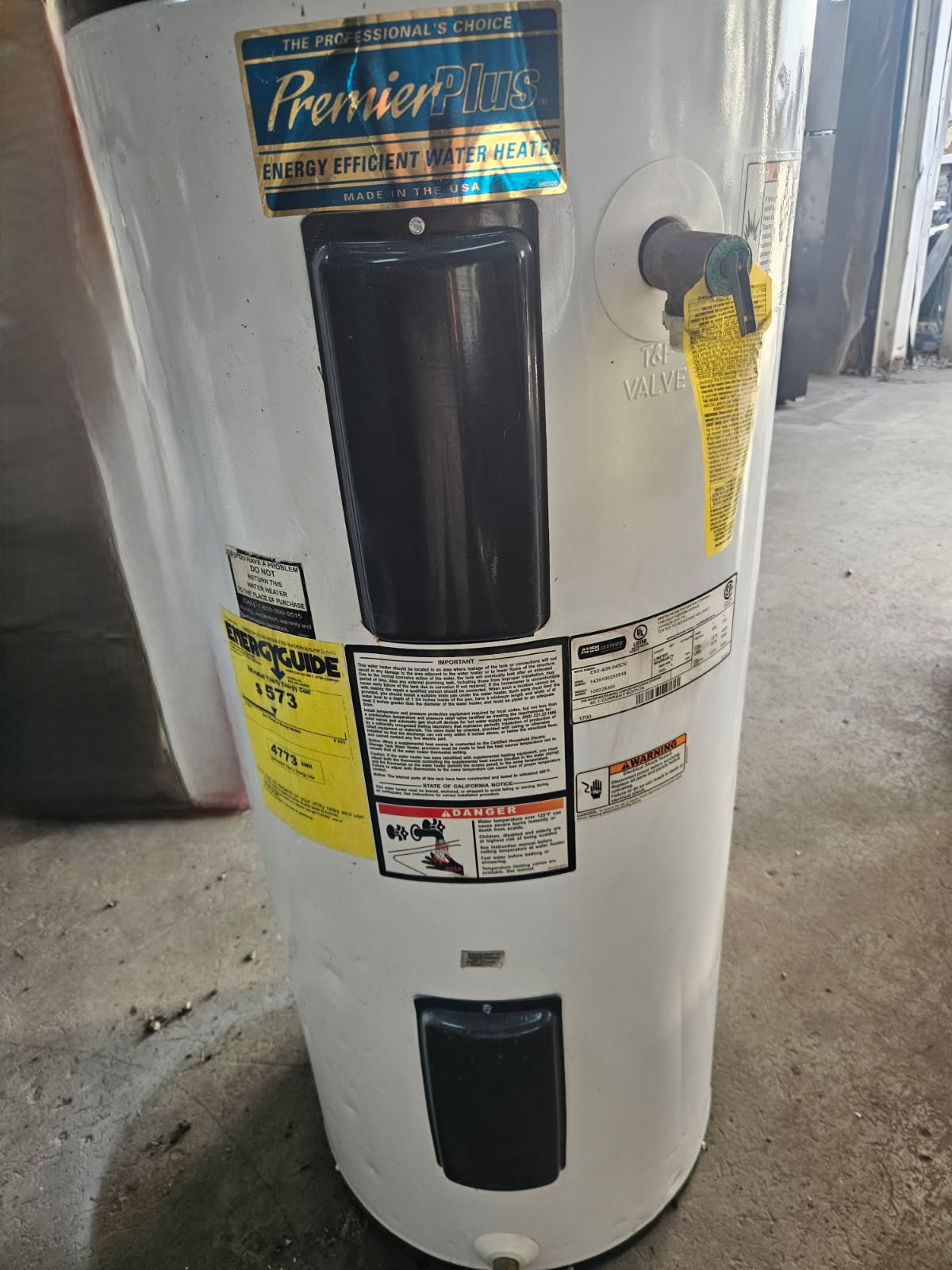 Rebuilt 40 Gallon Water Heater