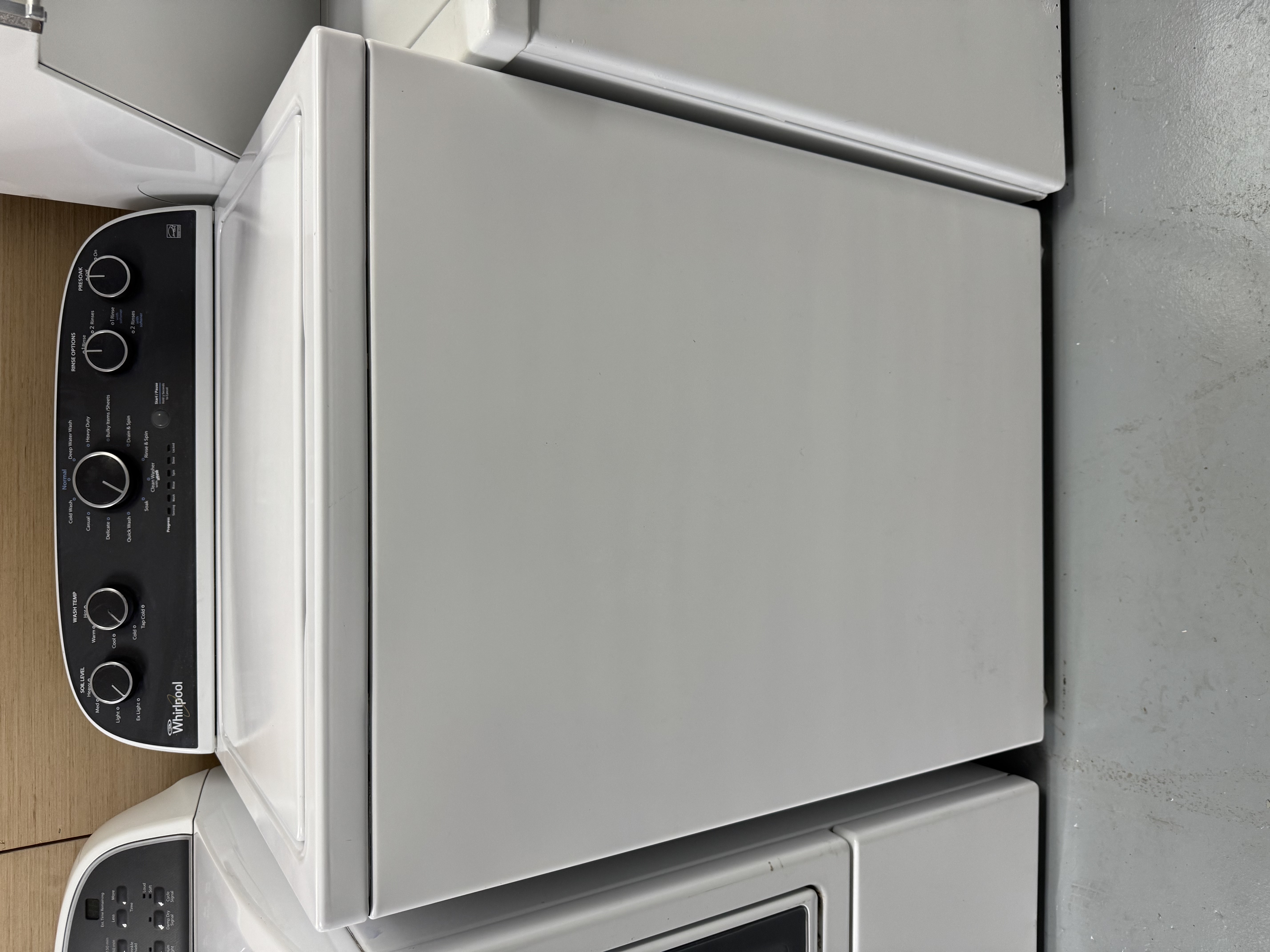 Top Load Washer with Washplate