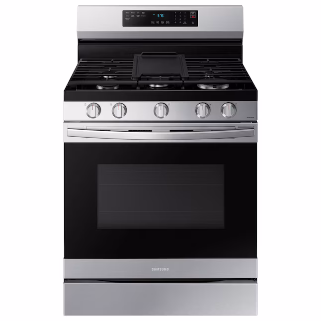 SAMSUNG GAS RANGE **STAINLESS**