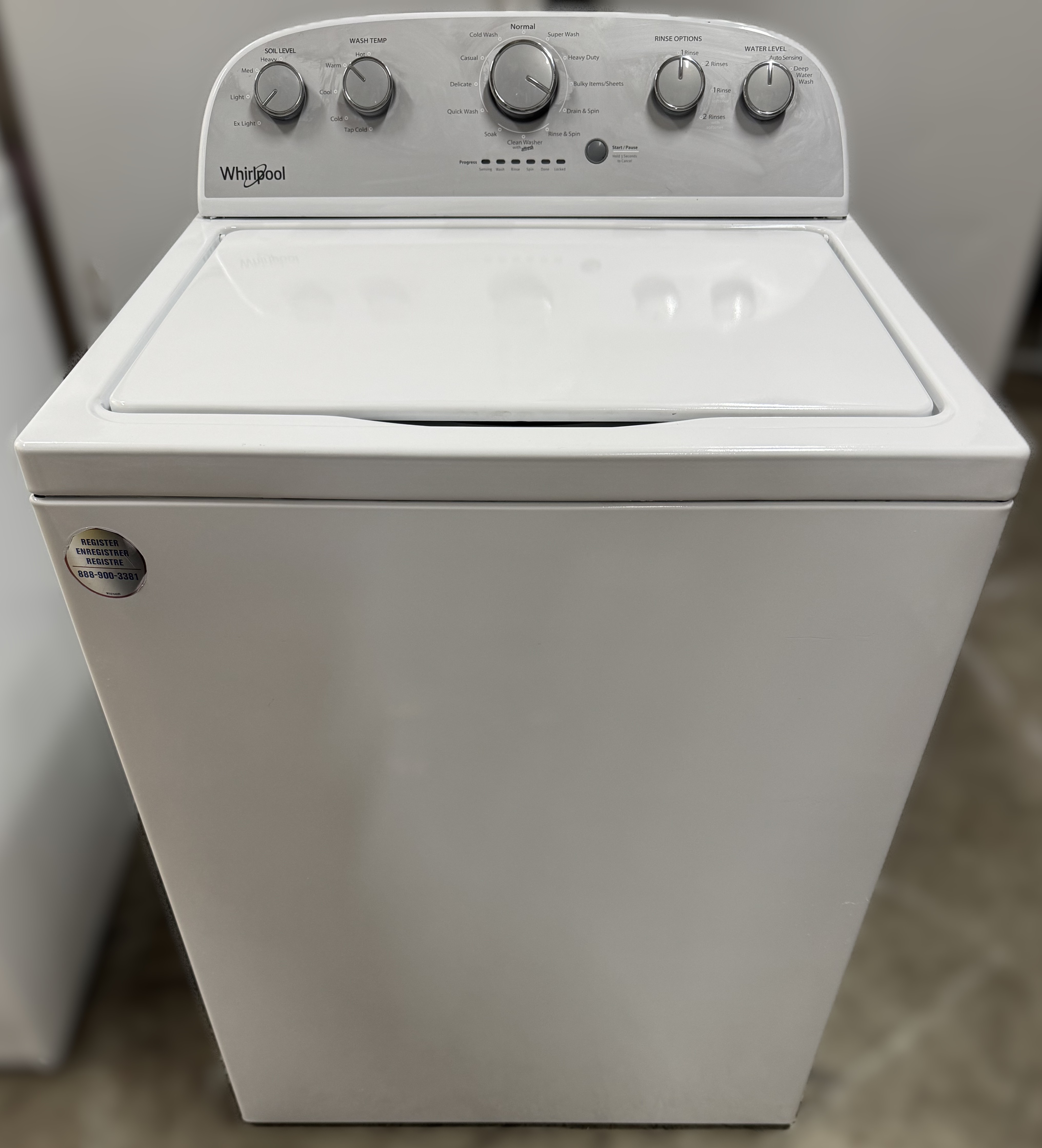 WOW WHAT A CLEAN WASHER