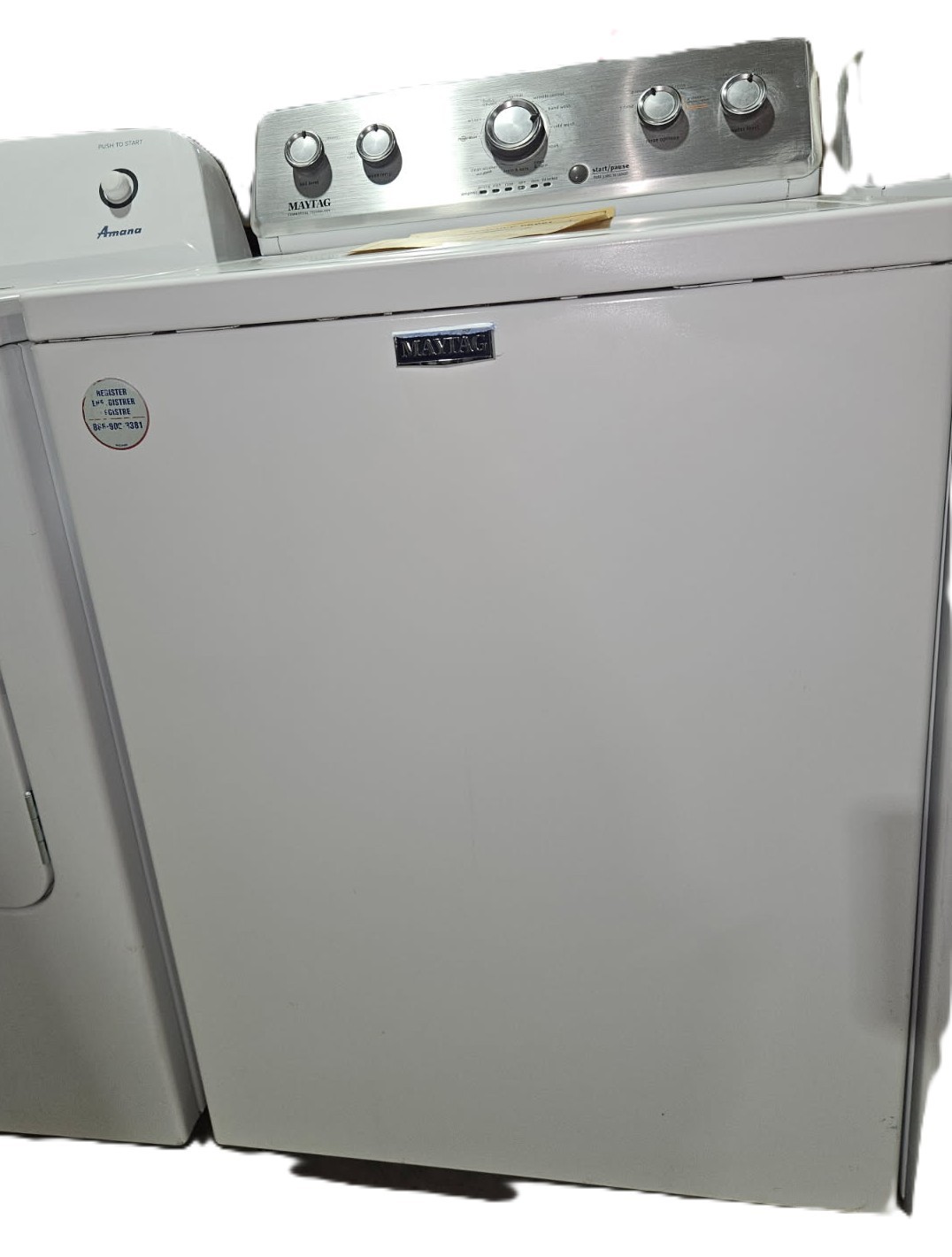 MAYTAG COMMERCIAL TECHNOLOGY WASHER