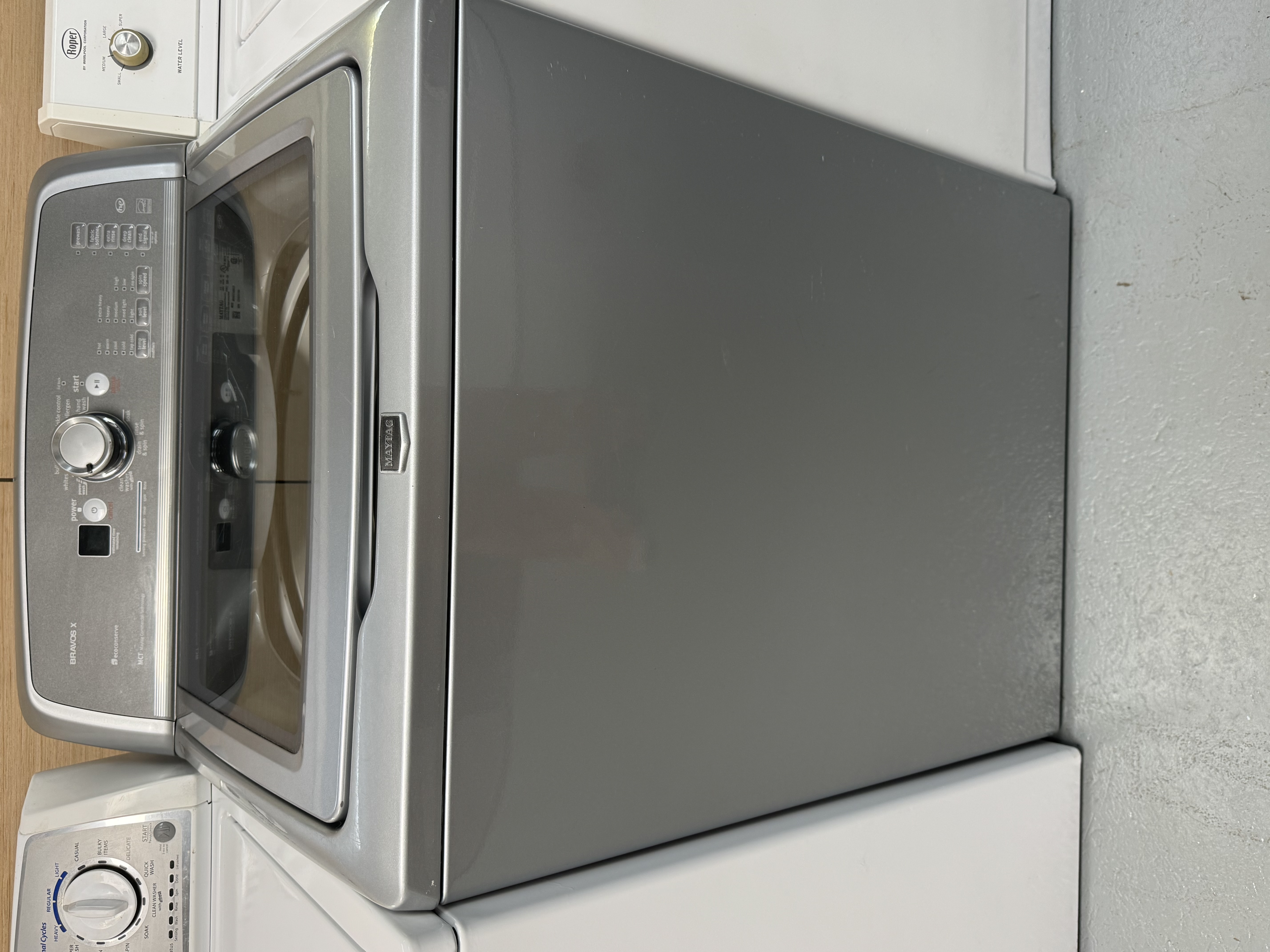 MAYTAG GLASSTOP WASHER- NEW TRANS