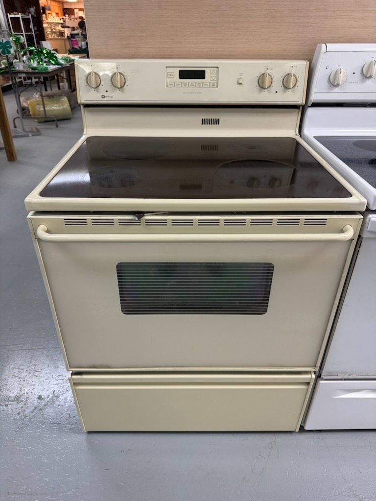 Glass Top Electric Range
