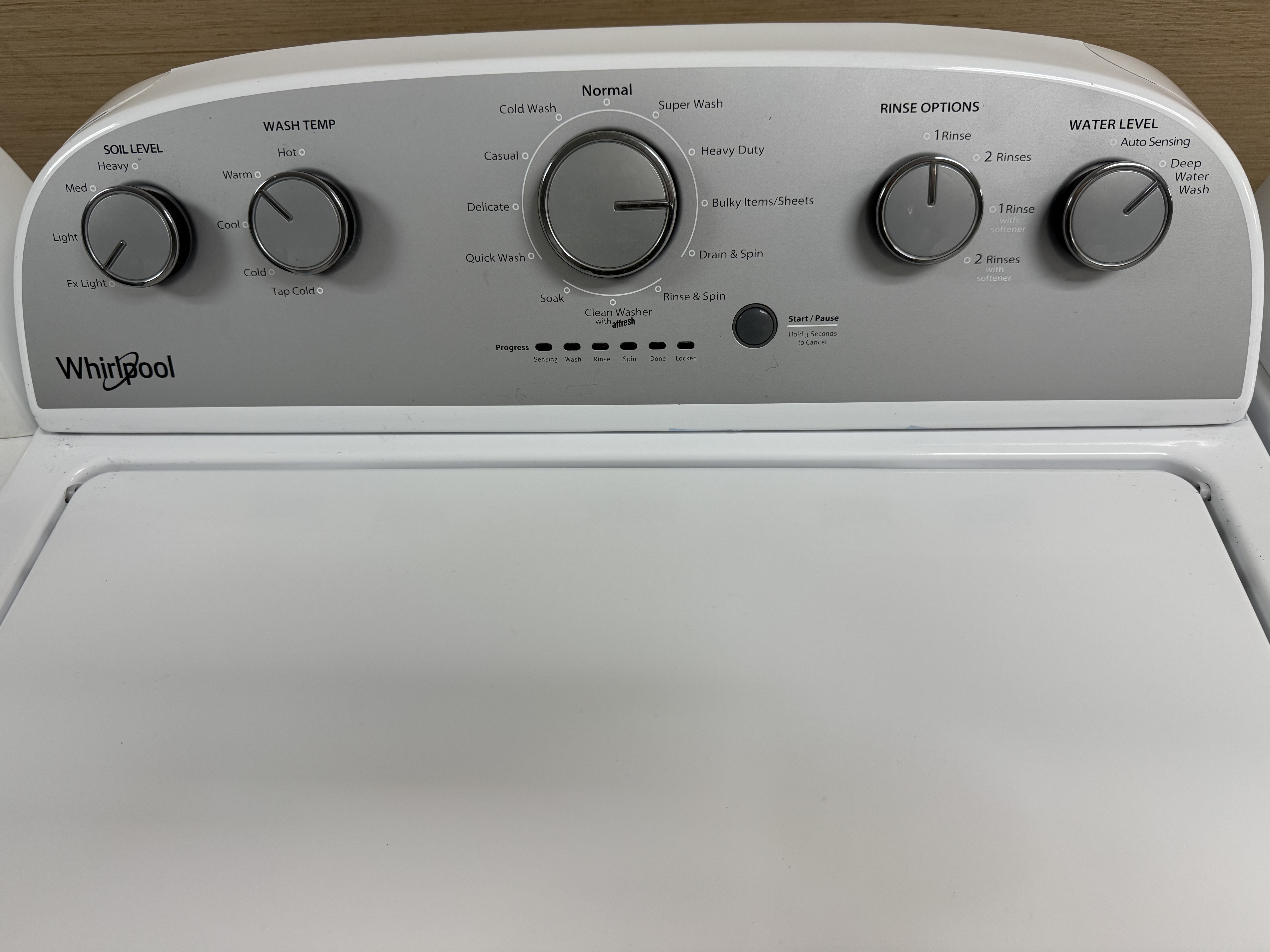 WHIRLPOOL WASHER (SET) 2