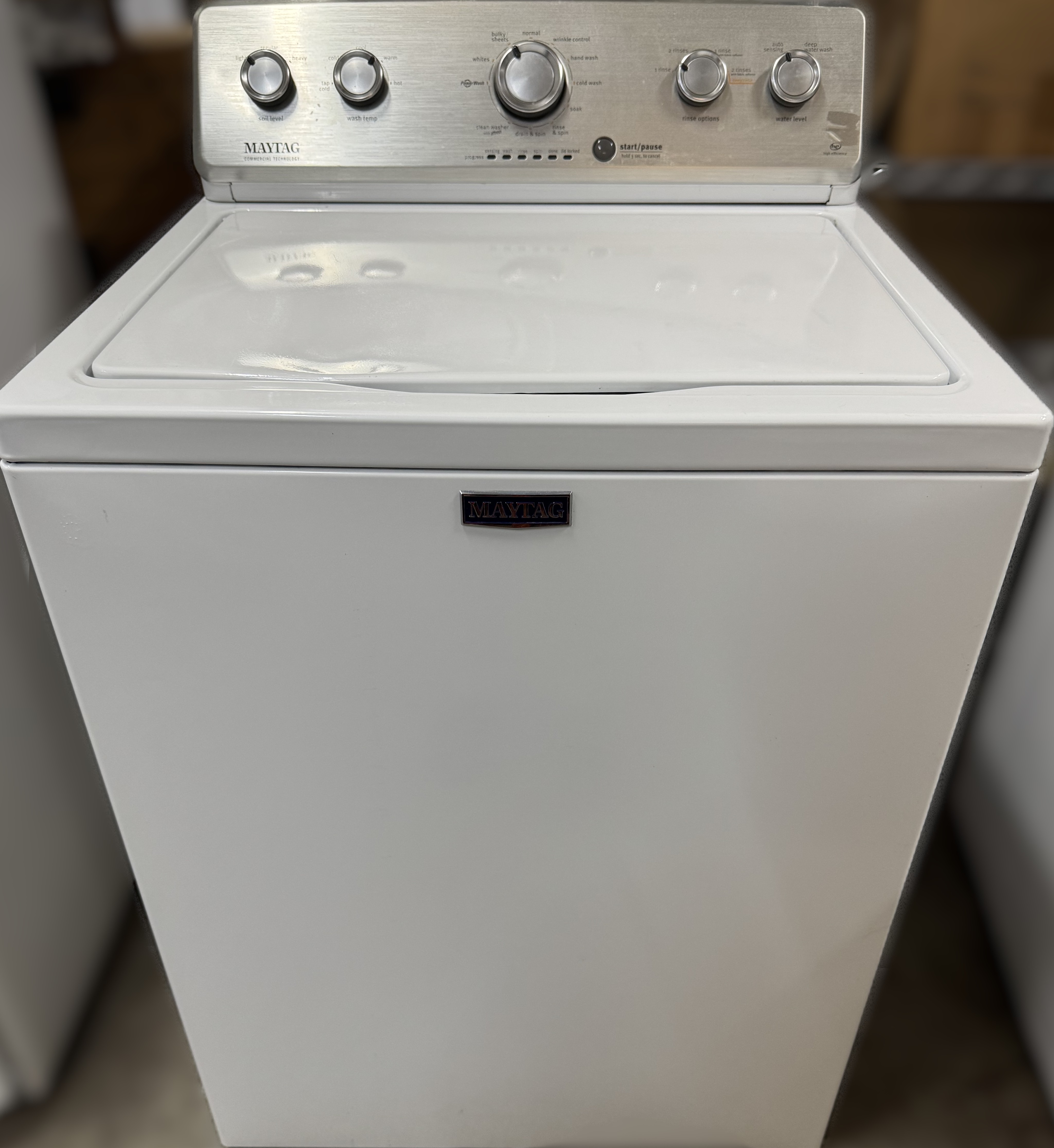 MAYTAG TOP LOAD WITH AGITATOR