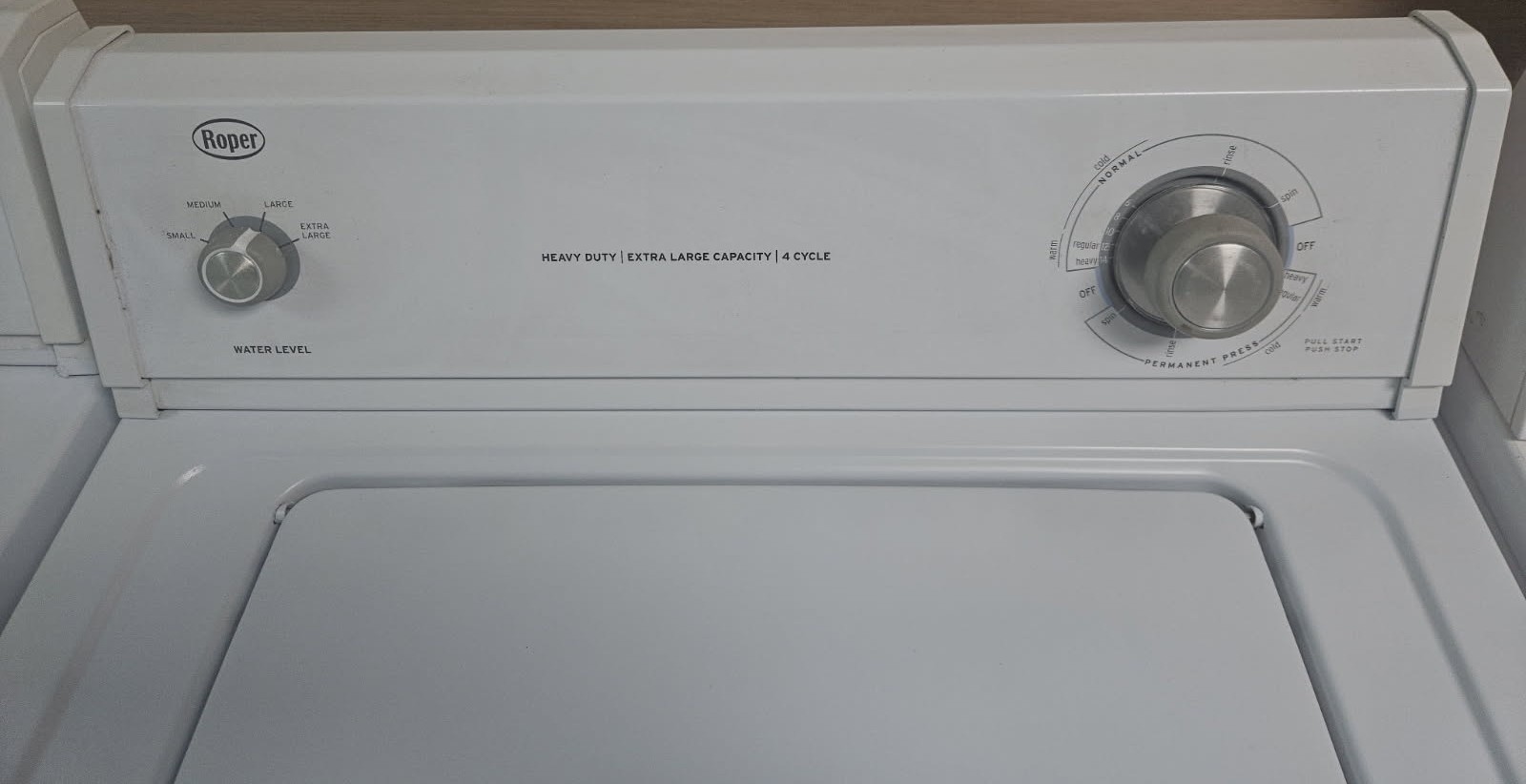 TOP LOAD WASHER/DRYER SET 2