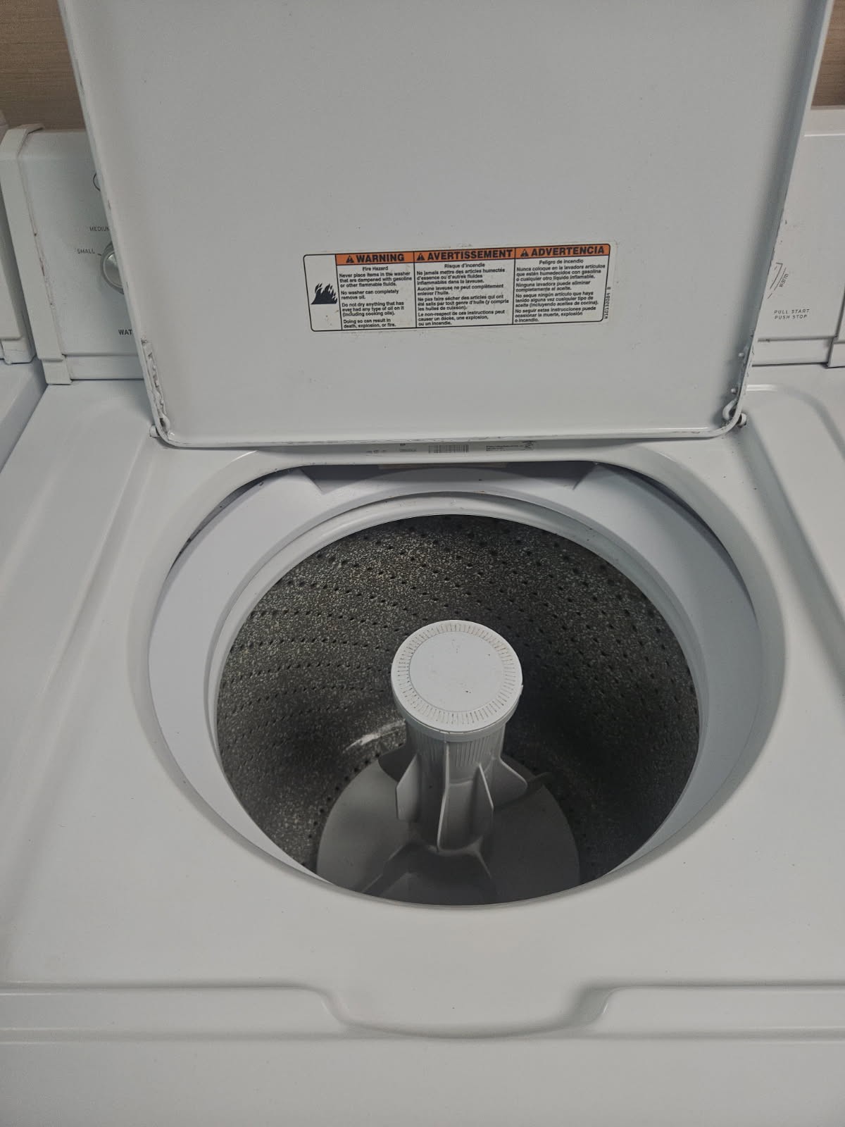 TOP LOAD WASHER/DRYER SET 3