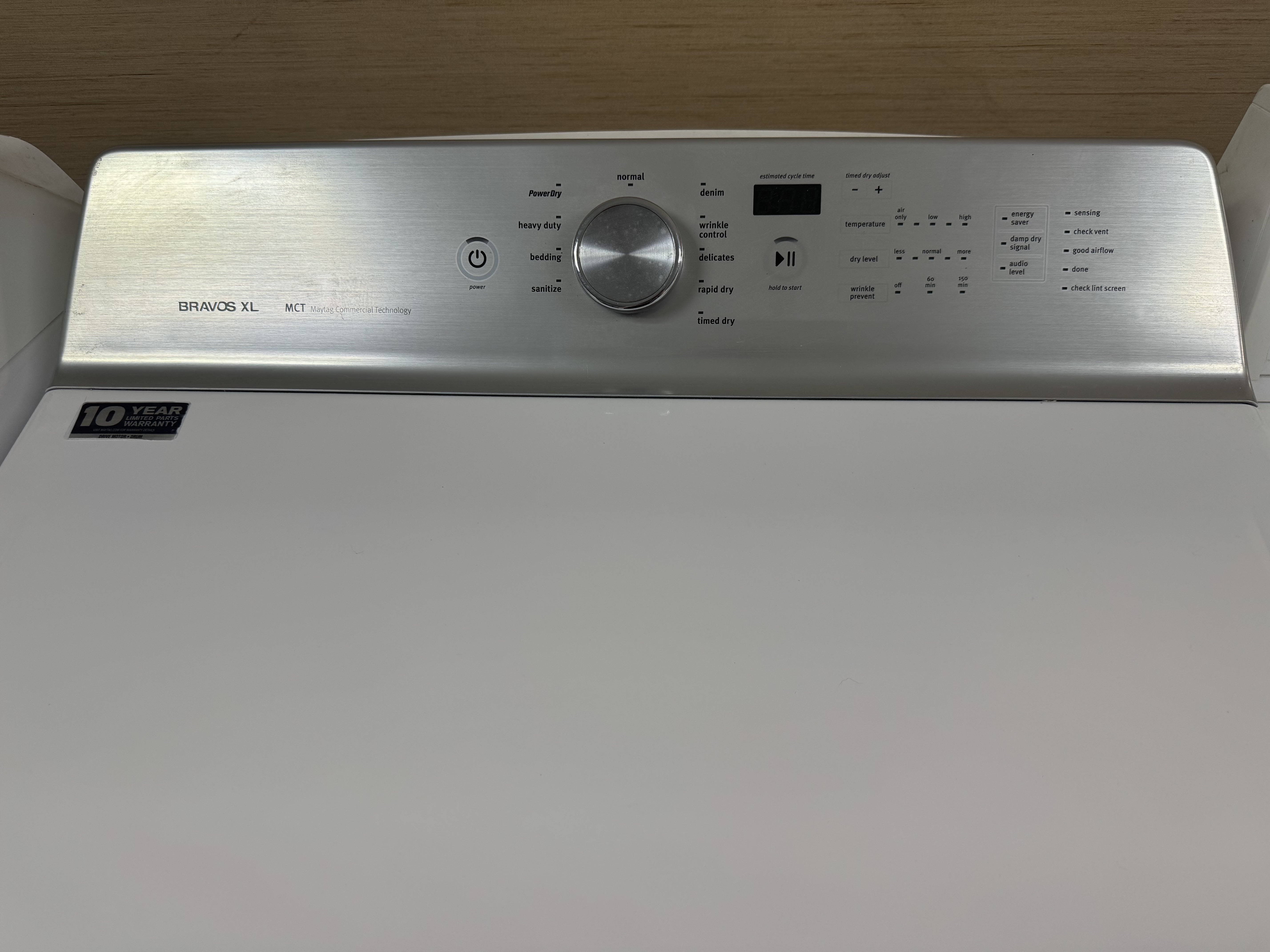 MAYTAG GLASS DOOR DRYER-SET 2