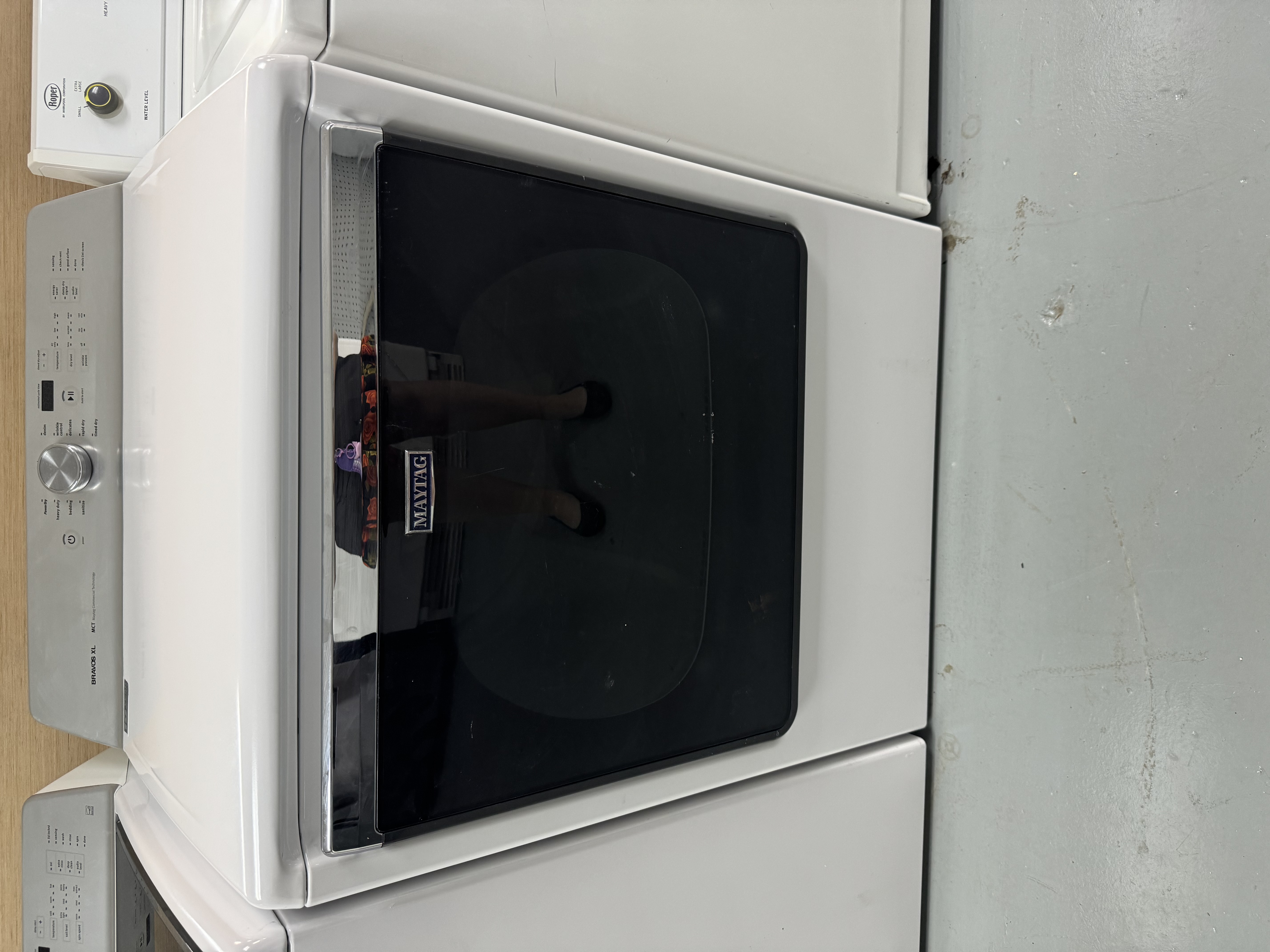 MAYTAG GLASS DOOR DRYER-SET
