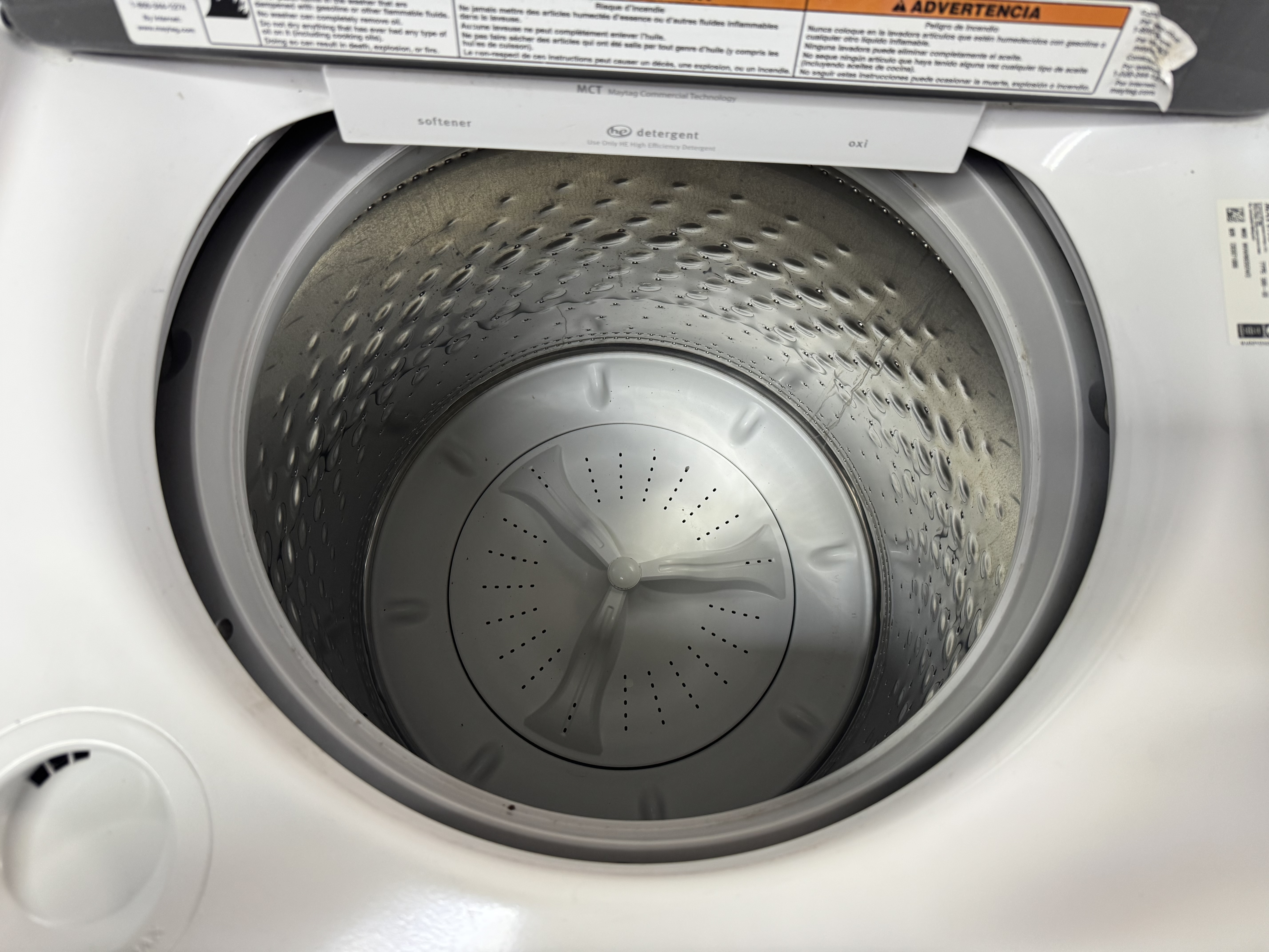 MAYTAG GLASS TOP WASHER - SET 3