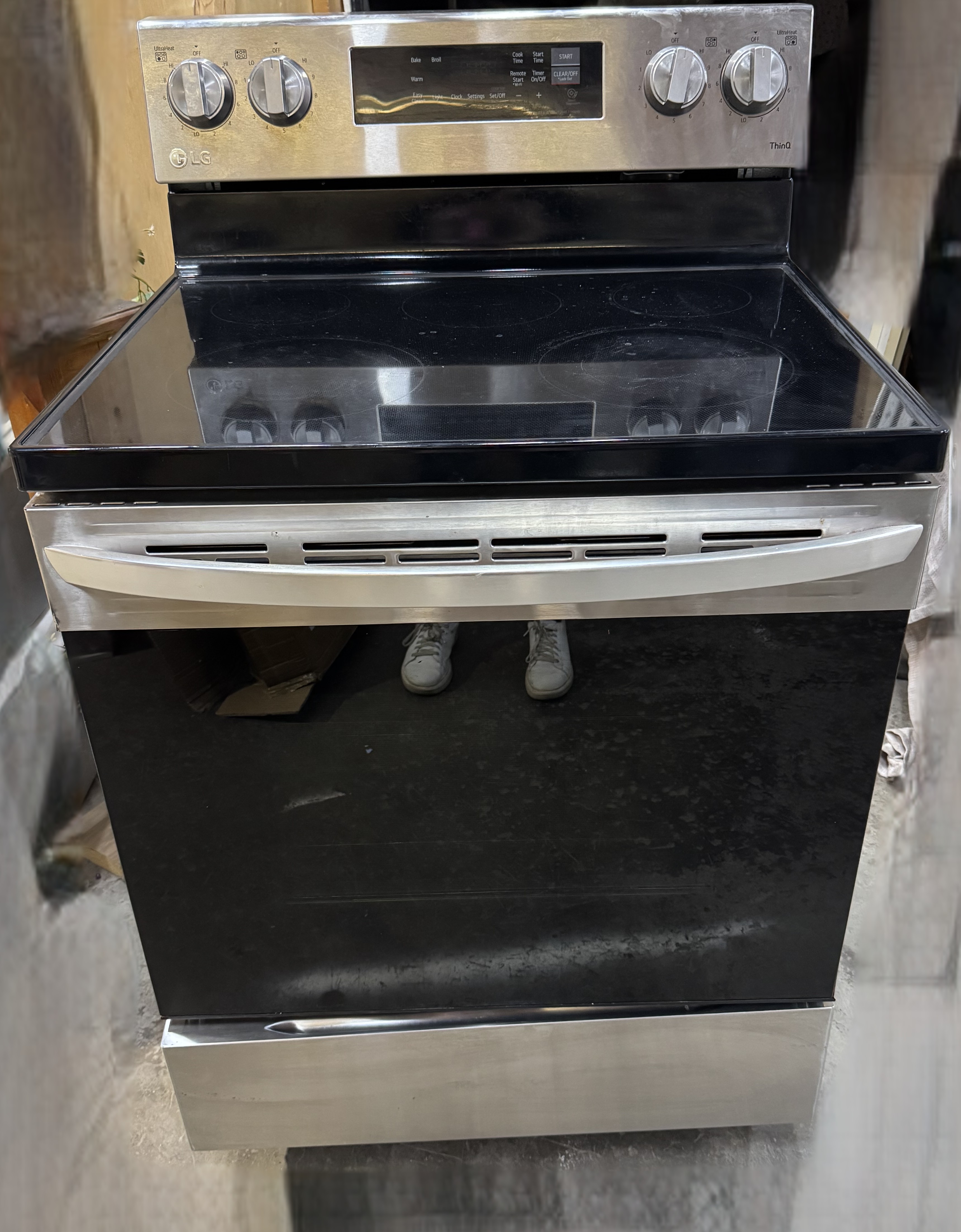 Glass Top Range
