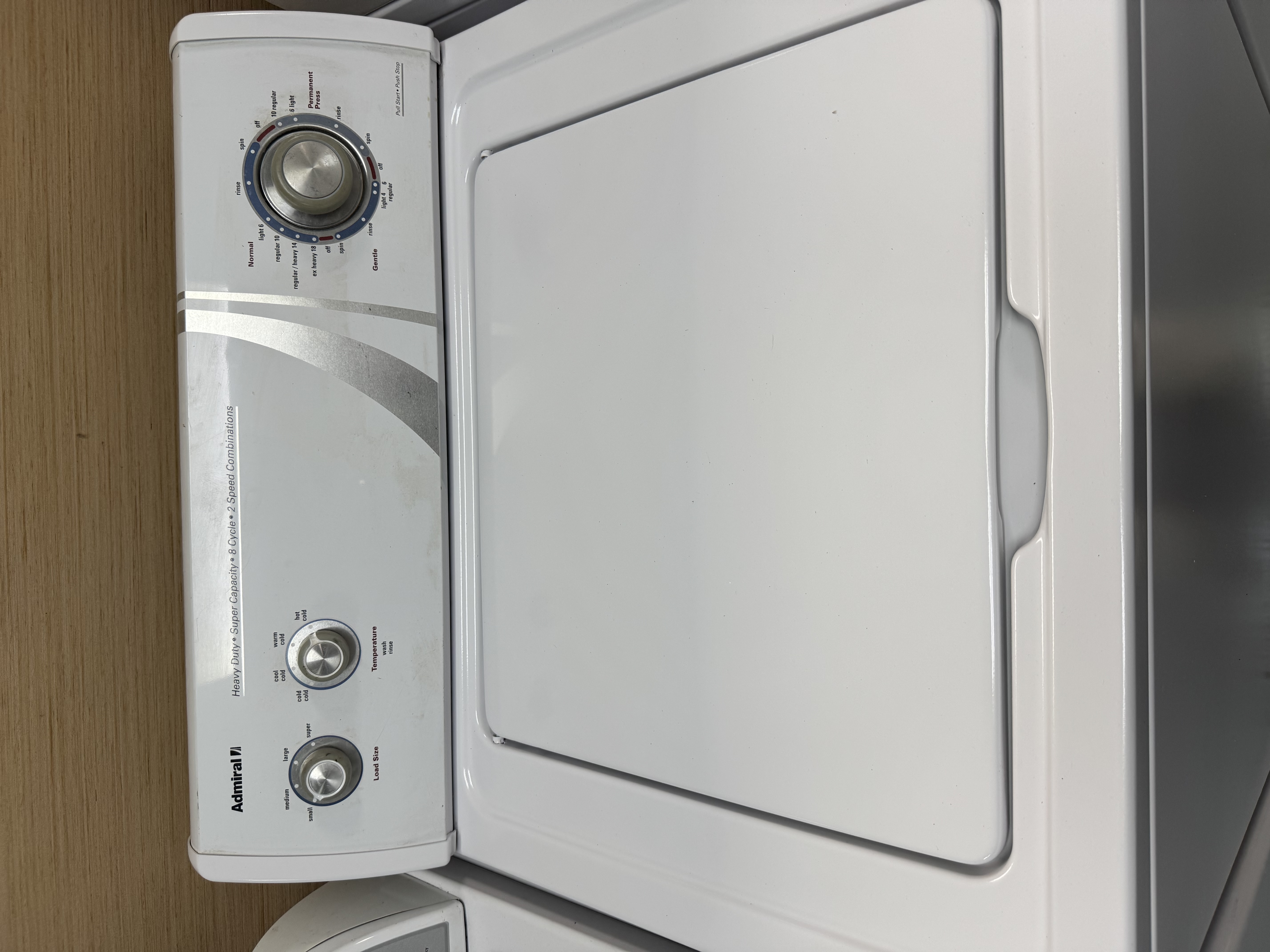 Admiral Washer W/Agitator  [SET] 2