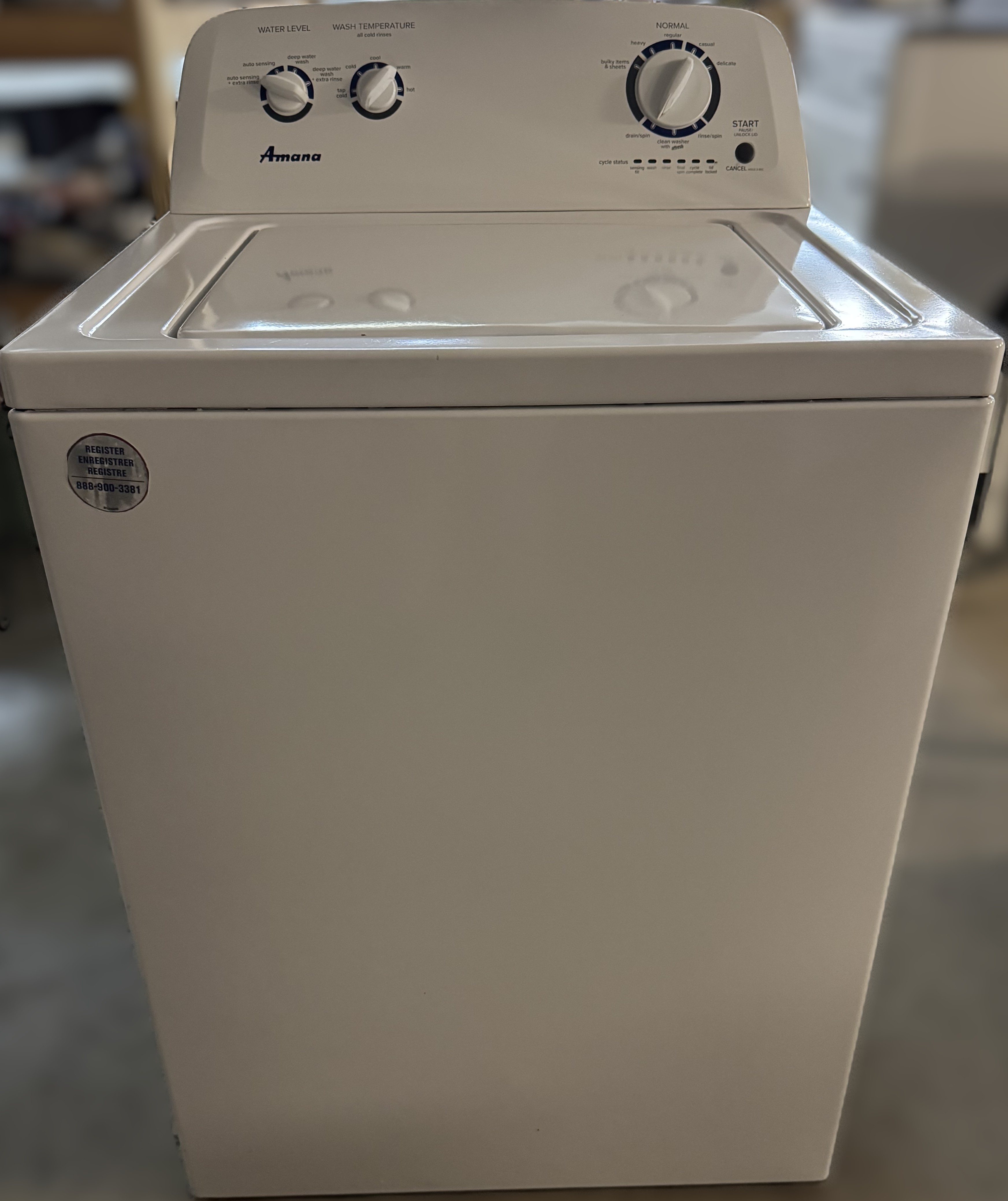 Top Load Washer W/Agitator [SET]