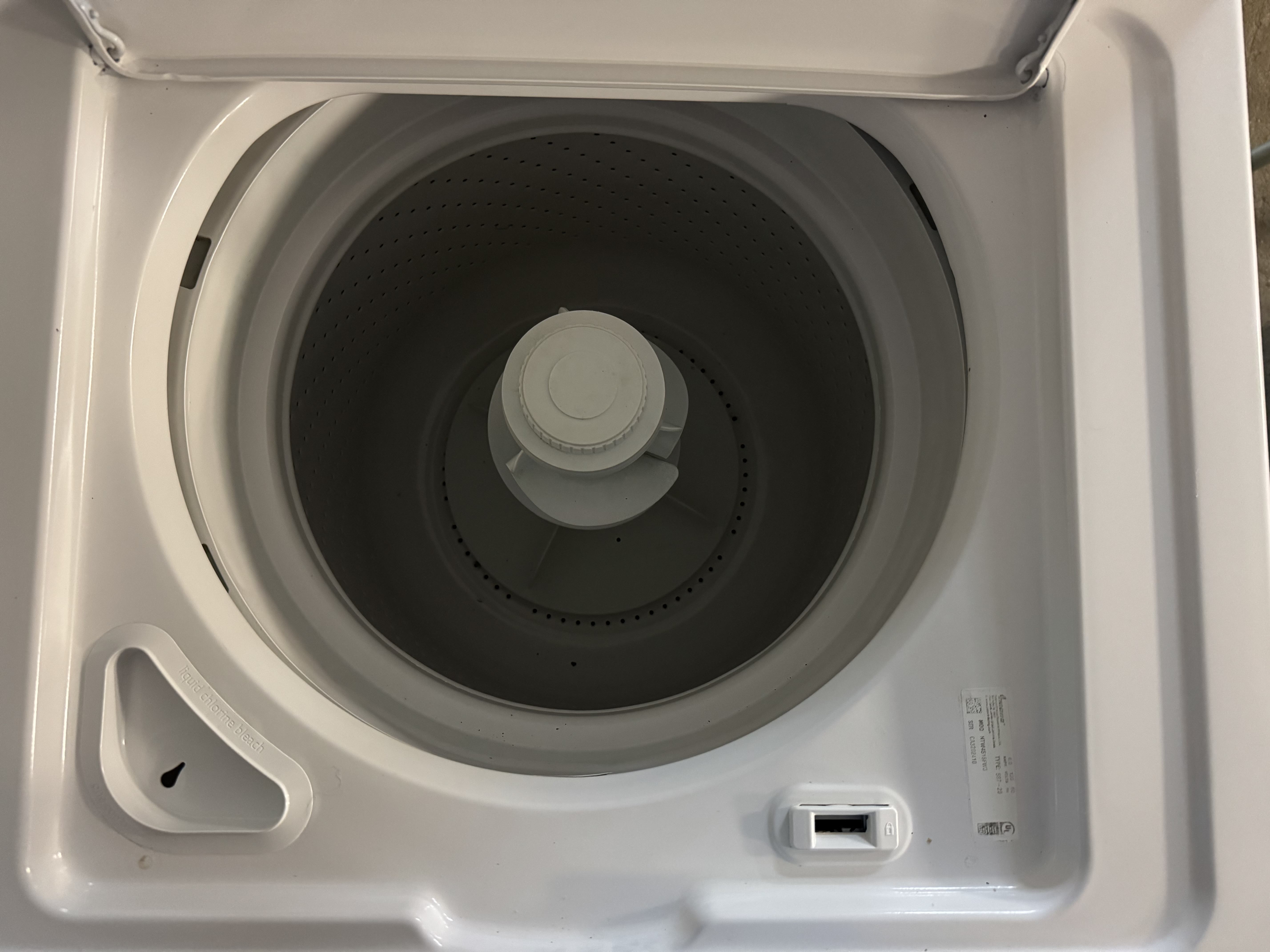 Top Load Washer W/Agitator [SET] 3