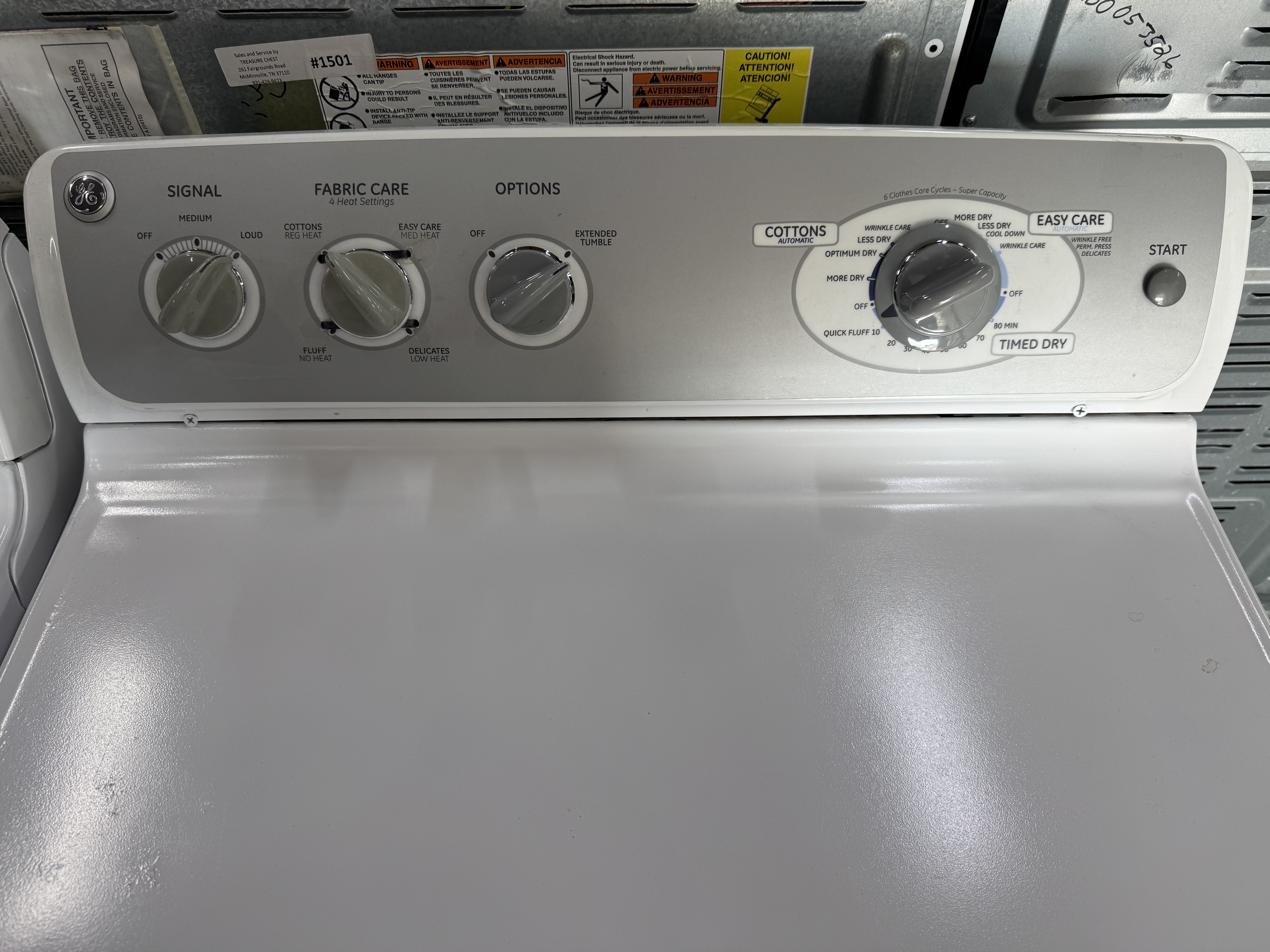 GE Dryer [SET] 2