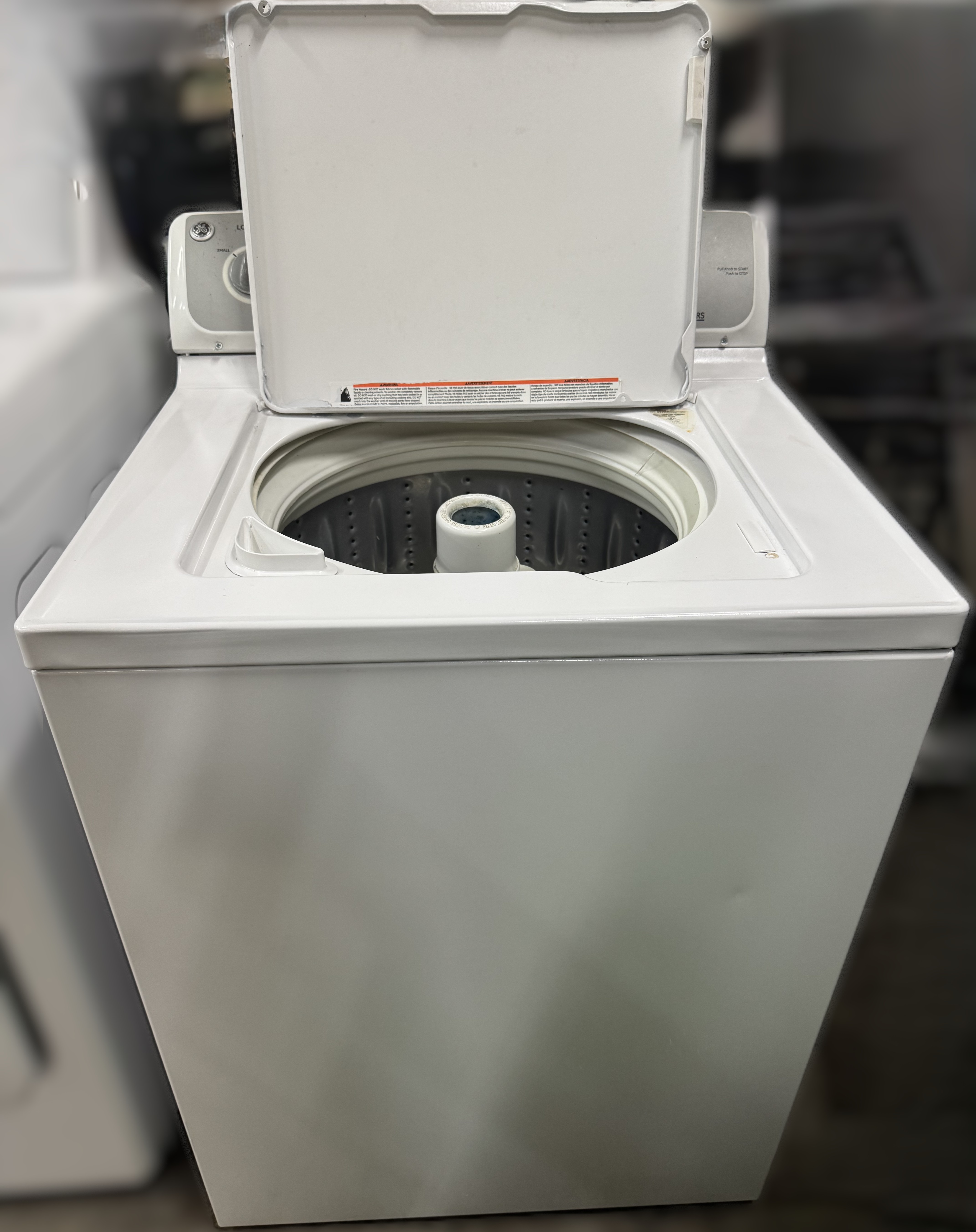 GE Top Load Washer with Agitator [SET]