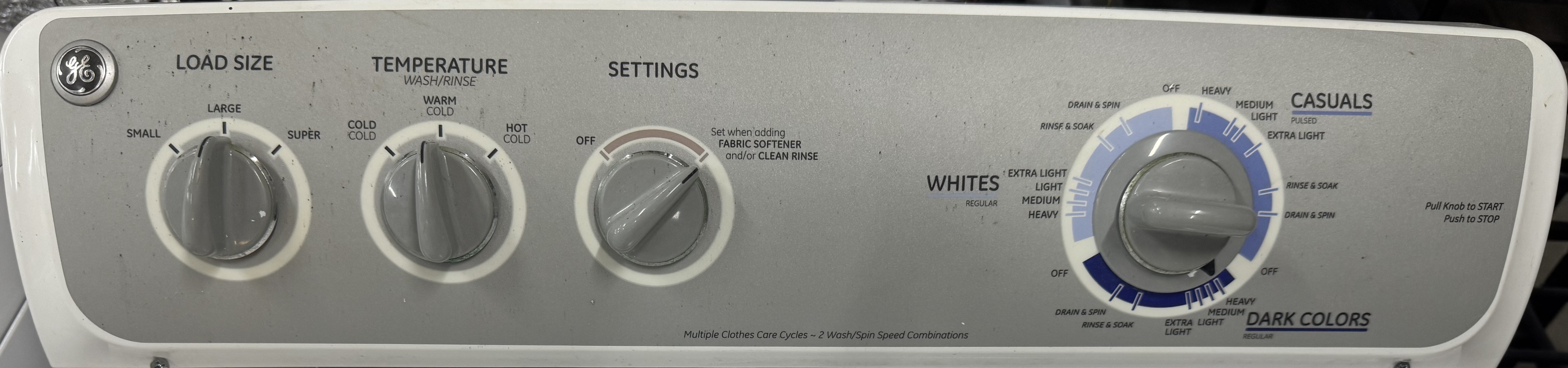 GE Top Load Washer with Agitator [SET] 3