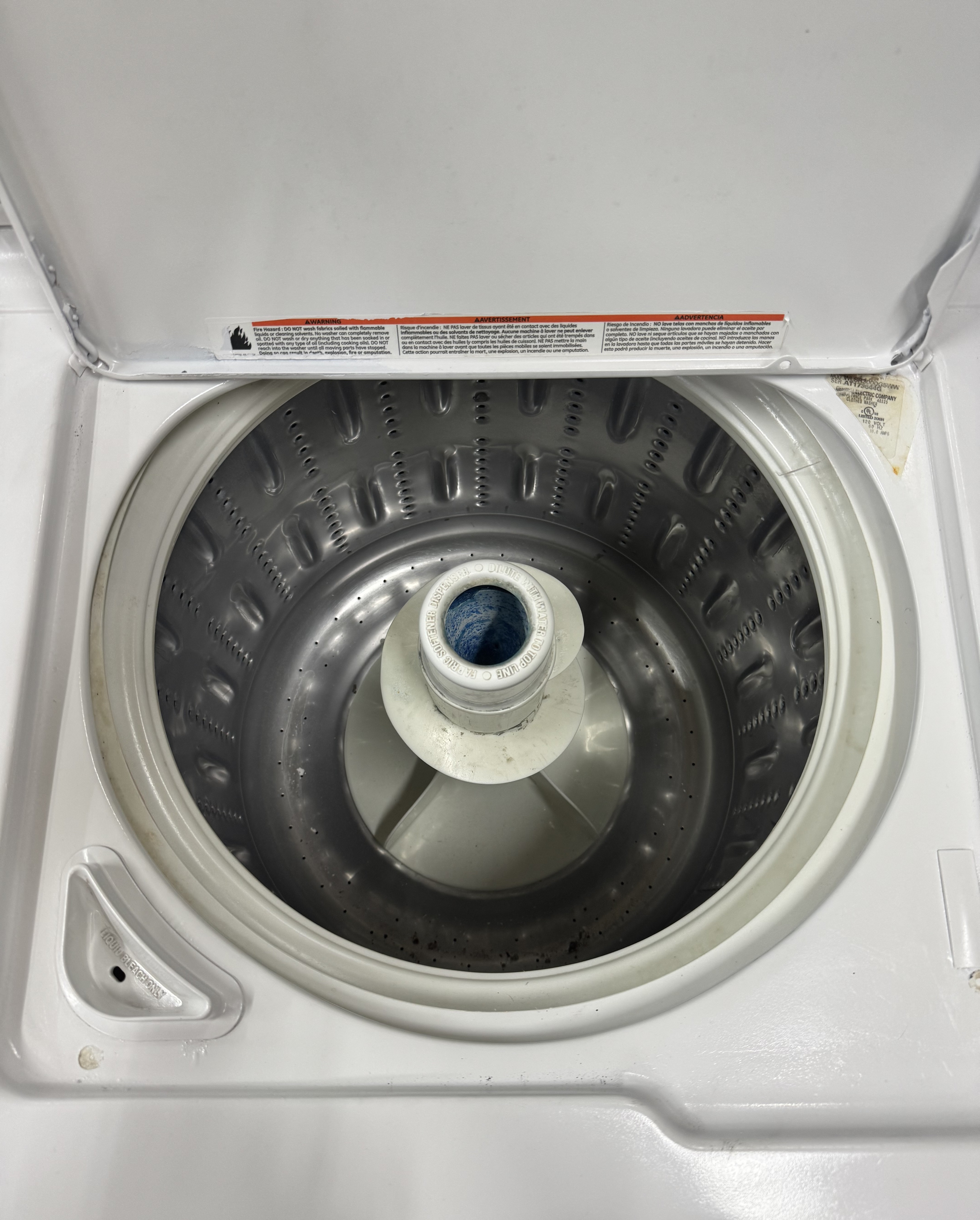 GE Top Load Washer with Agitator [SET] 4