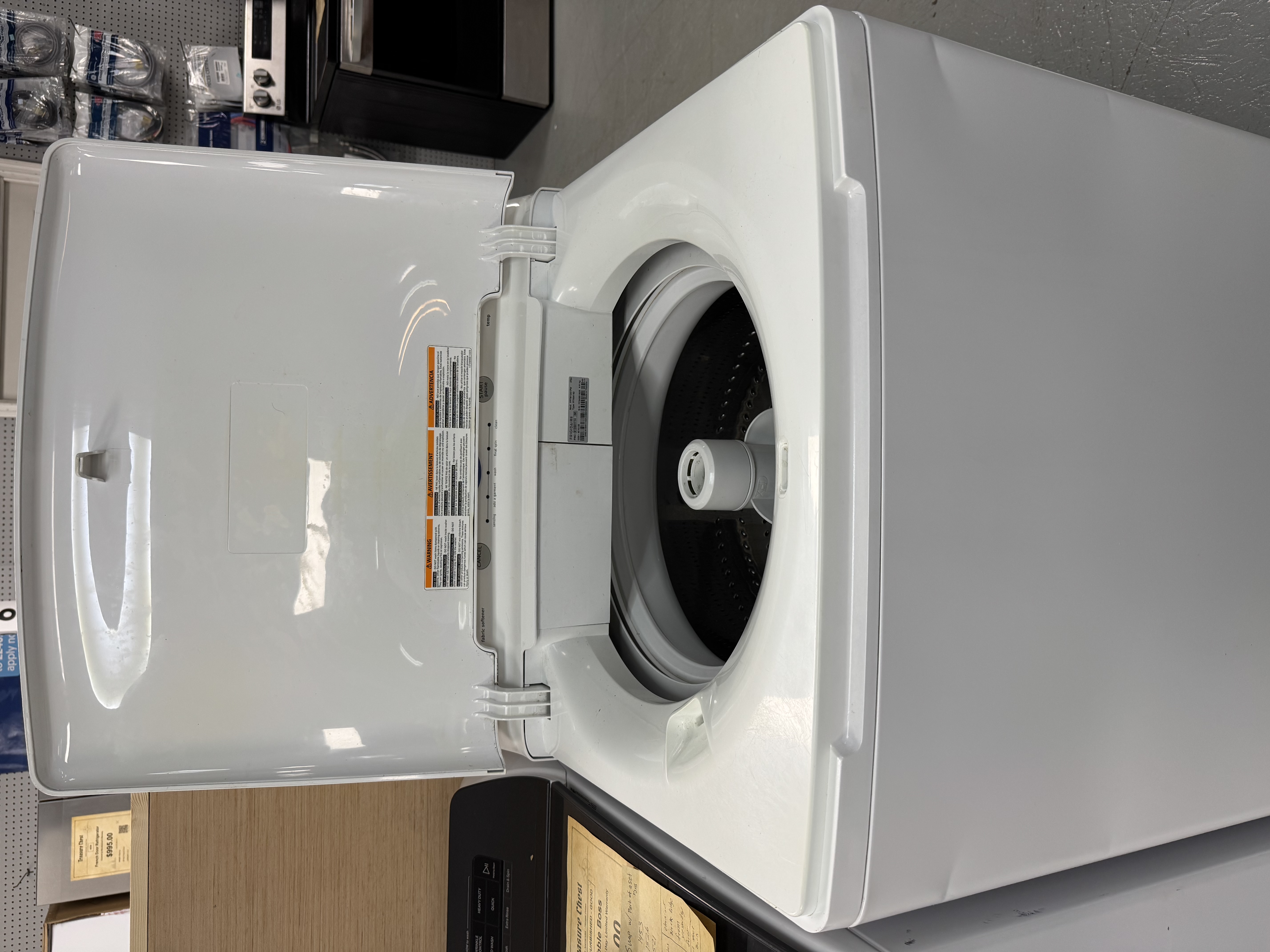 Top Load Washer With Agitator