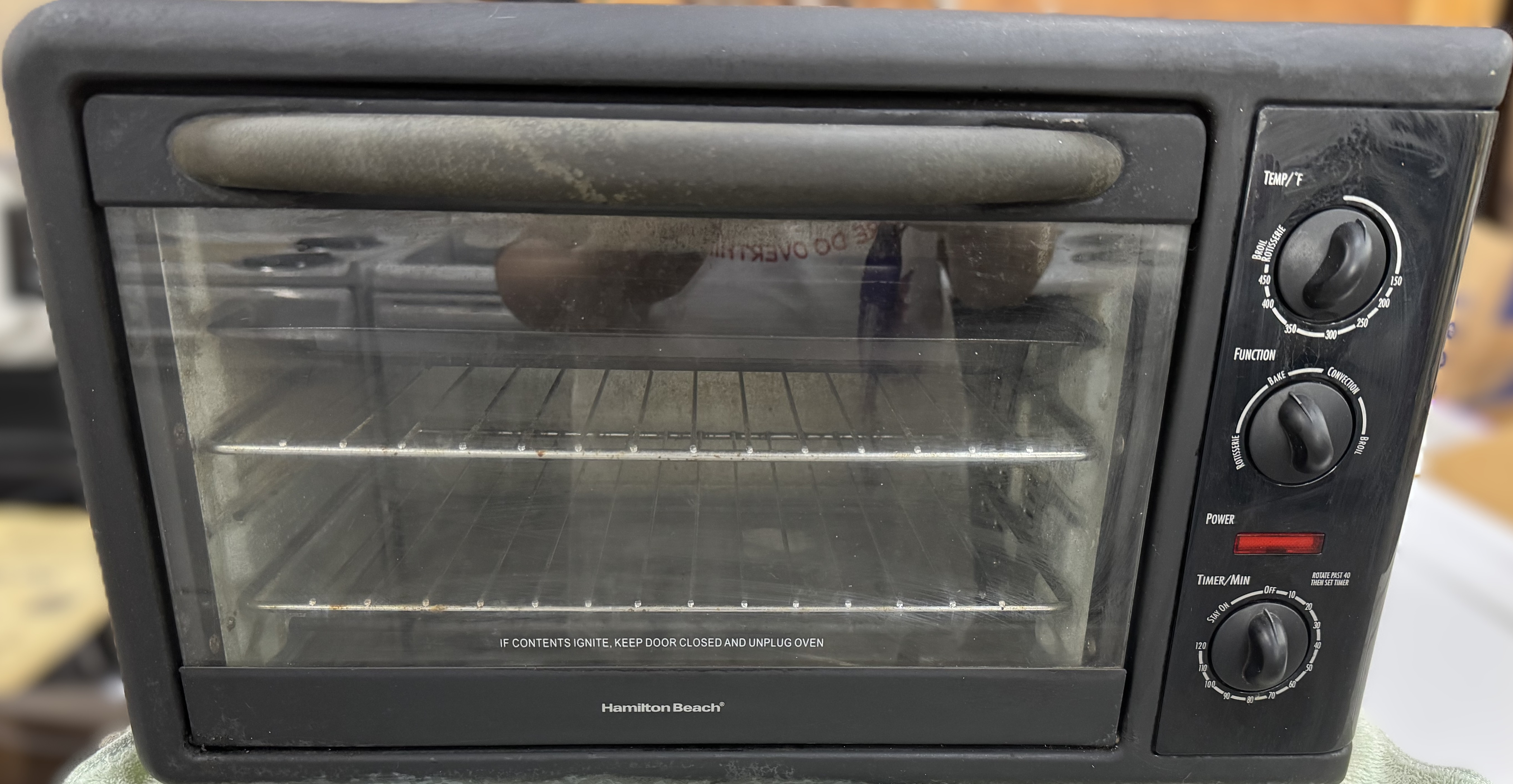 Black Mini Oven