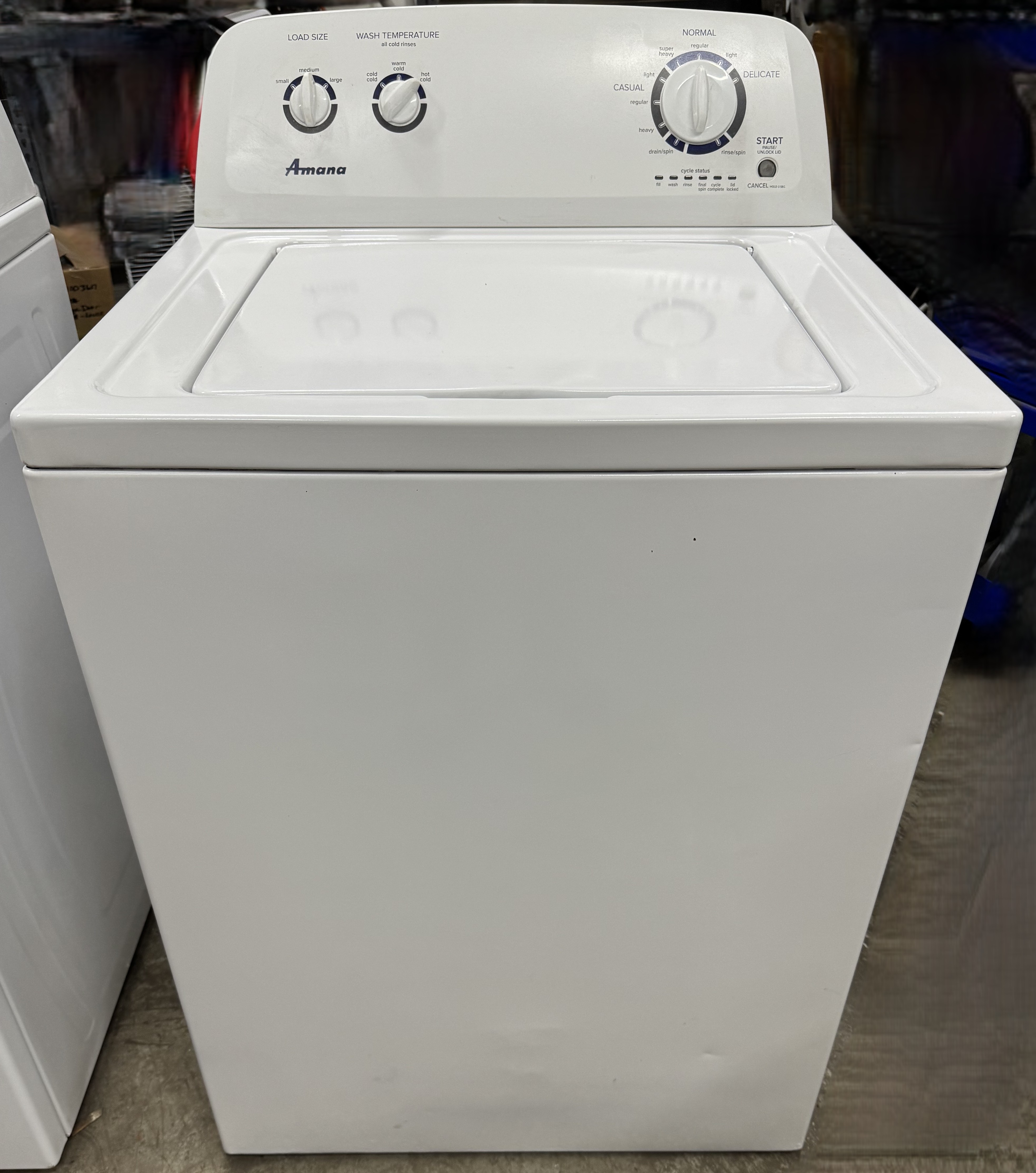 Top Load Washer with Agitator