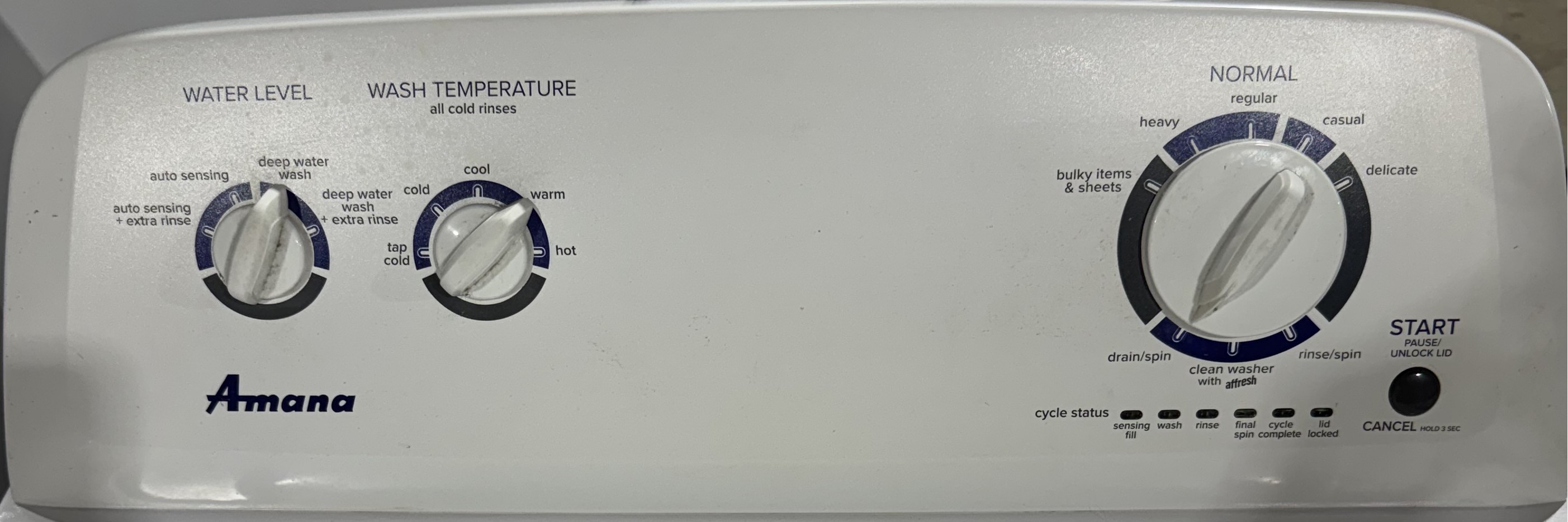 Amana Washer [SET] 3