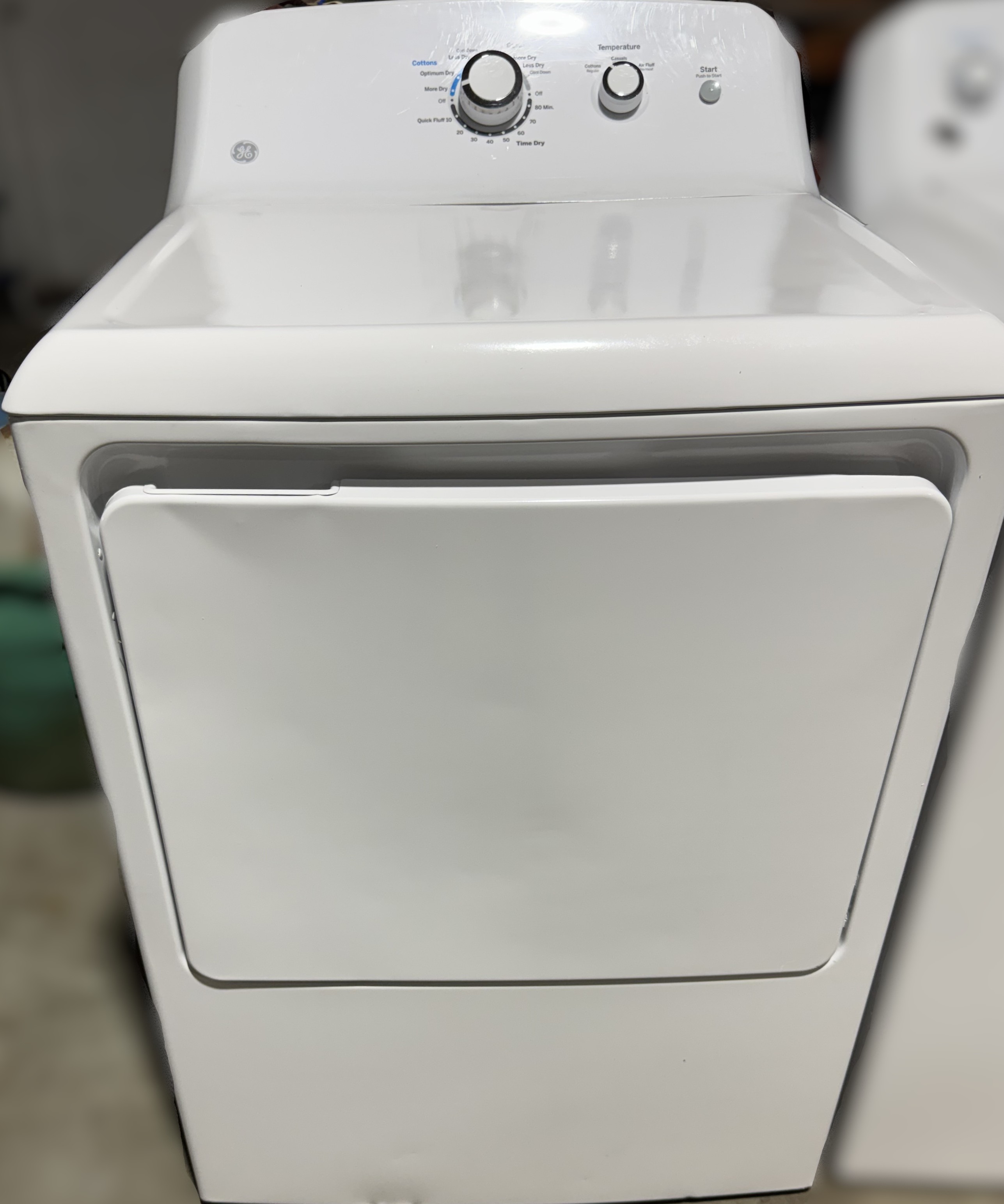 GE Top Load Washer with Agitator [SET]