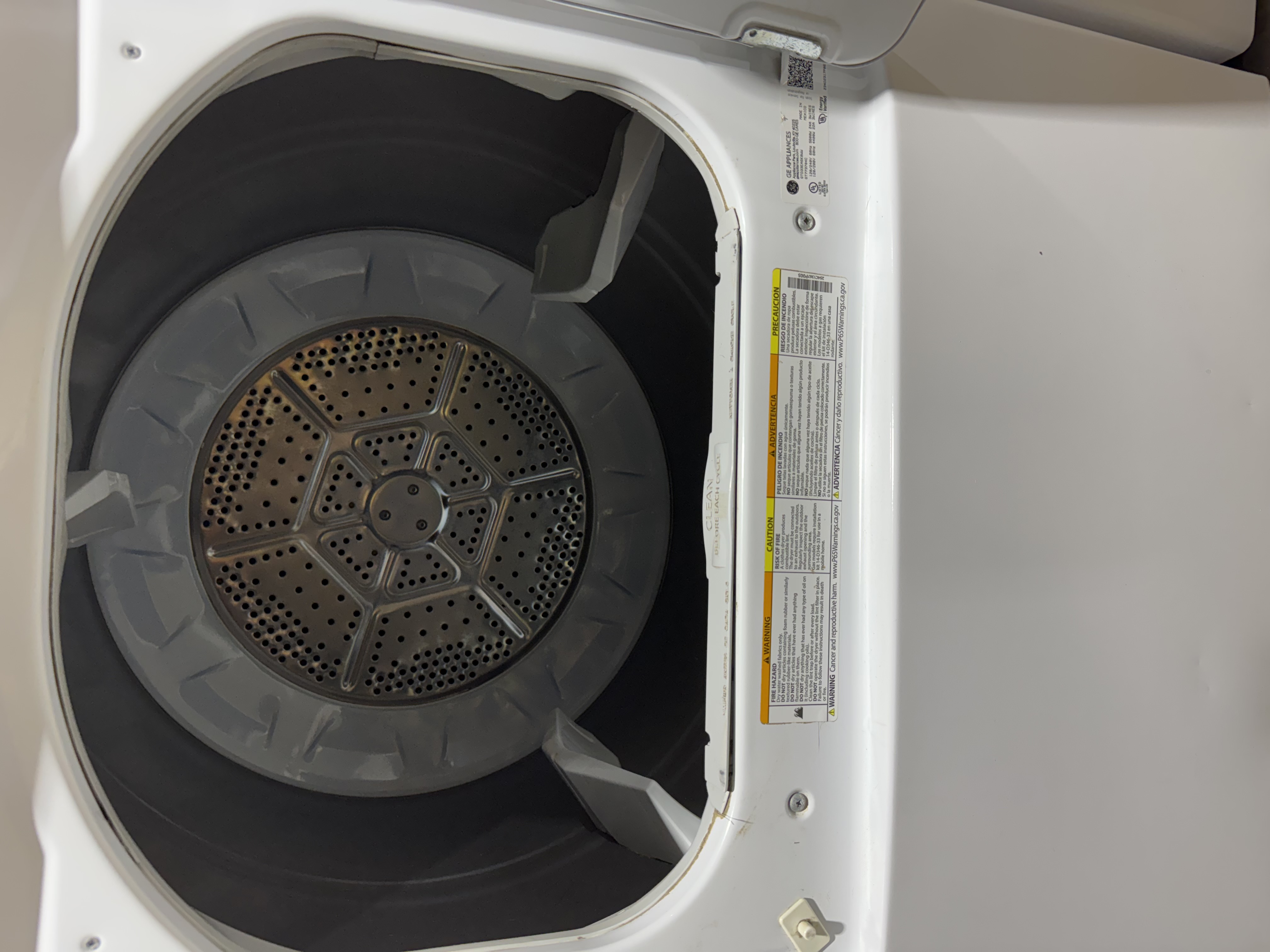 GE Top Load Washer with Agitator [SET] 2