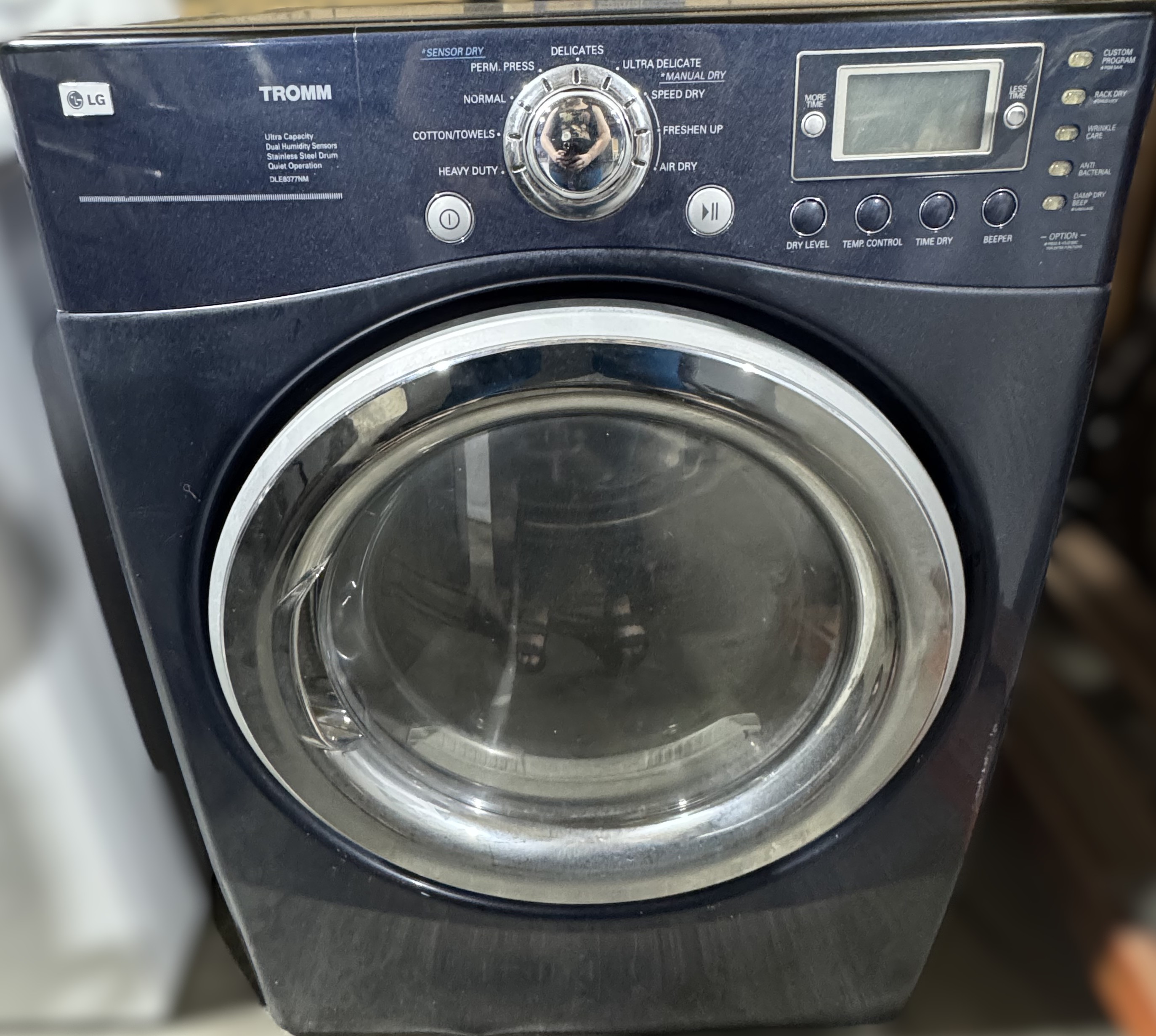 Blue Lg Dryer