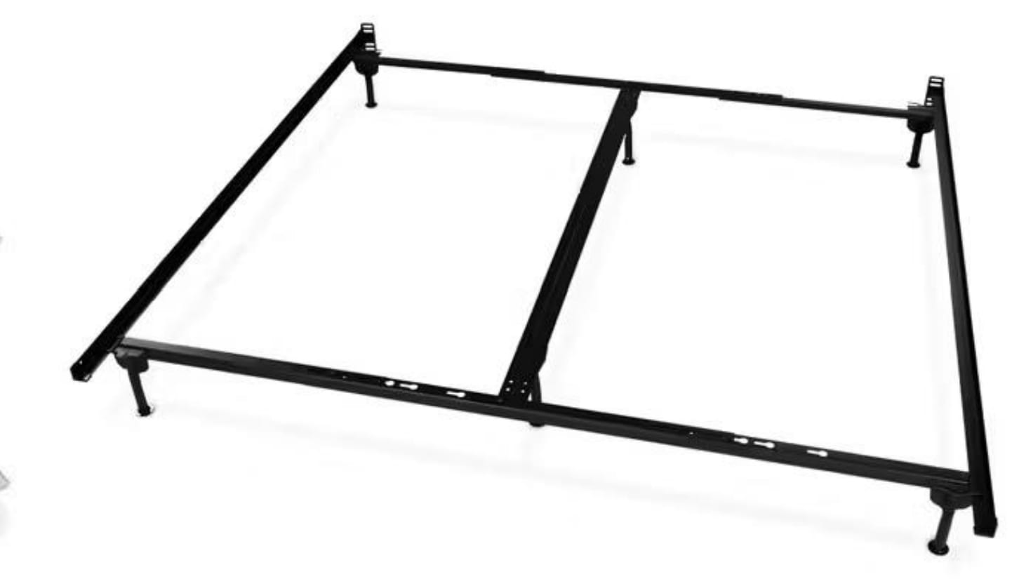Classic Metal Bed Frame (Queen / King — Universal)