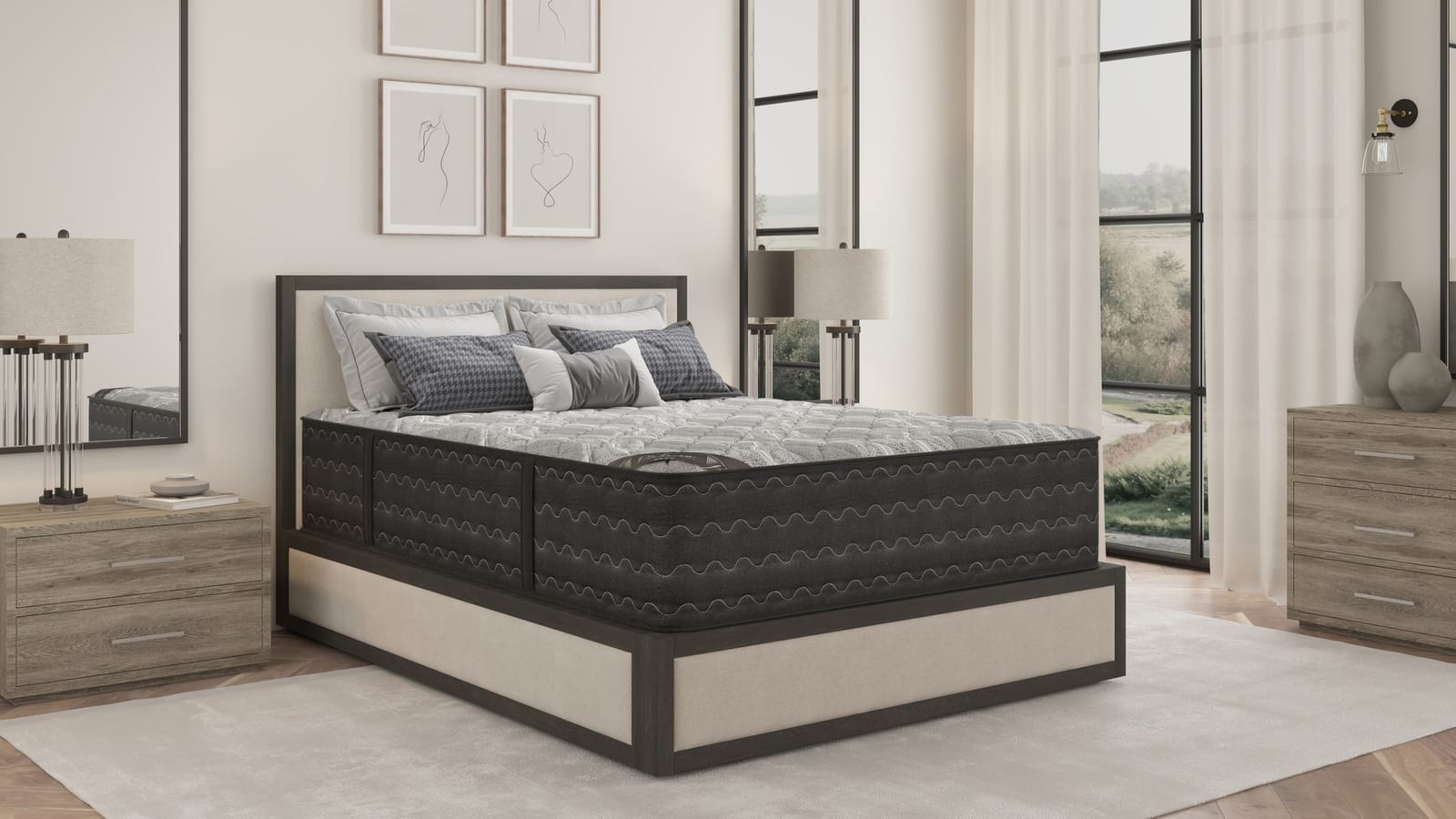 Platinum 14" Single-Sided King Mattress