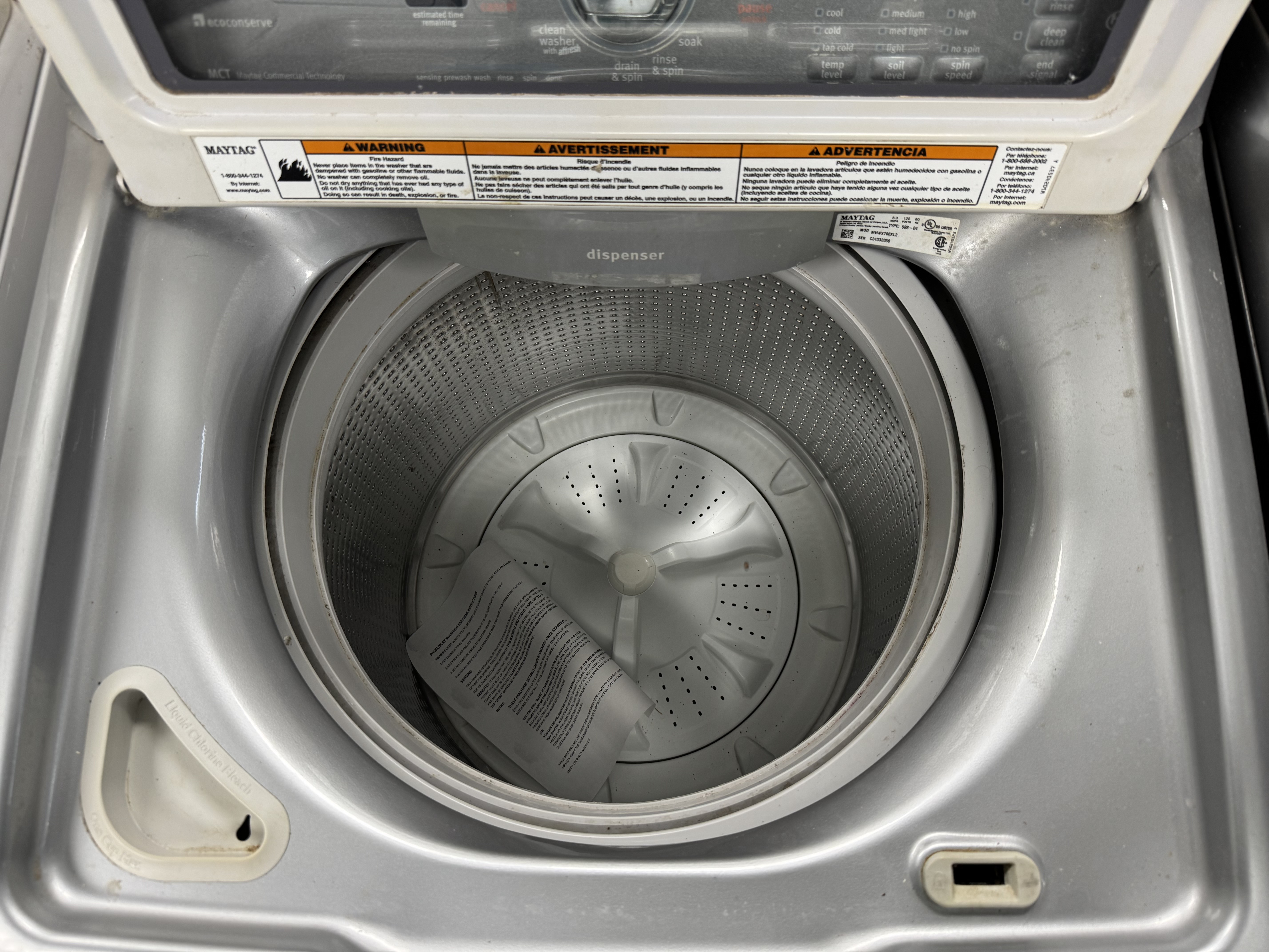 Top Load Washer with Agitator 3