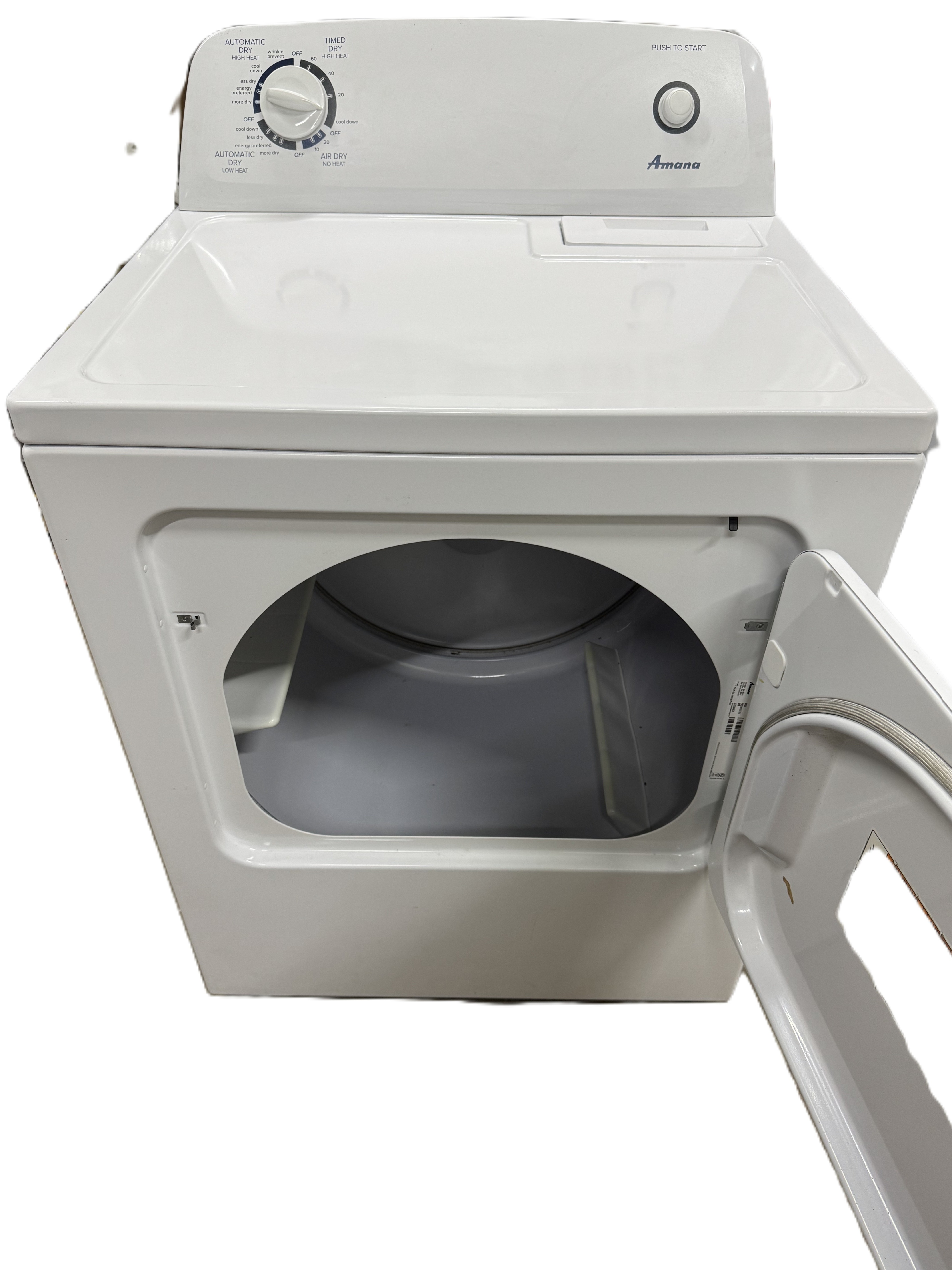 Dryer with No-Heat Option 3
