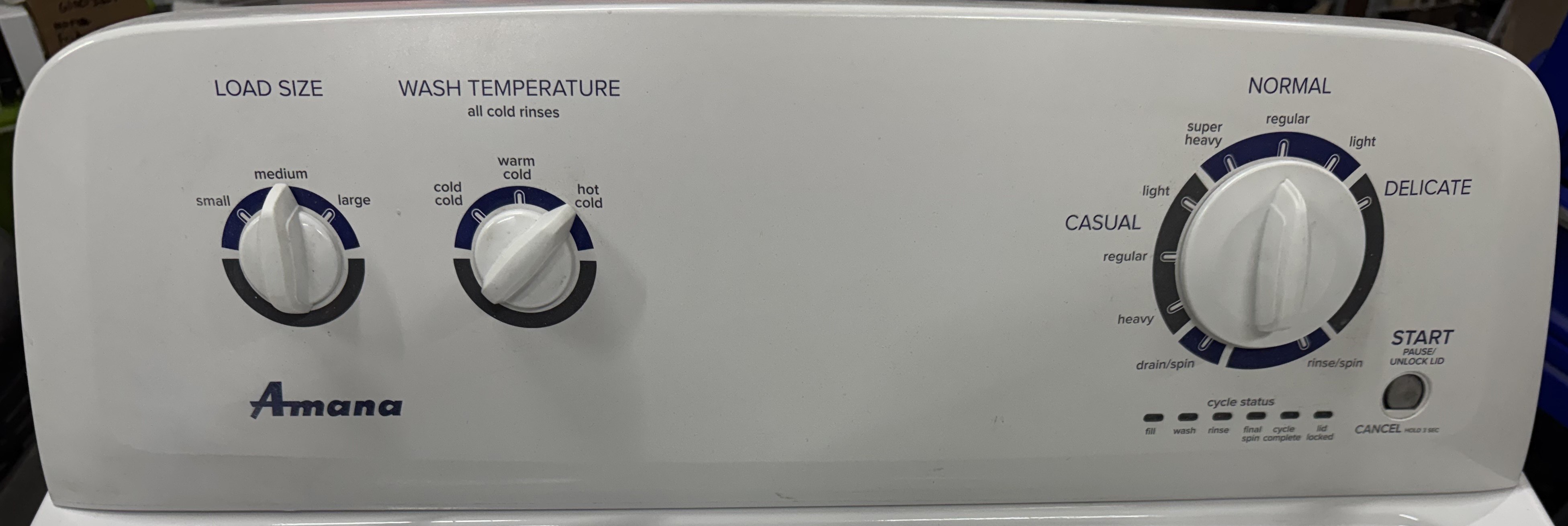 Top Load Washer with Agitator 2