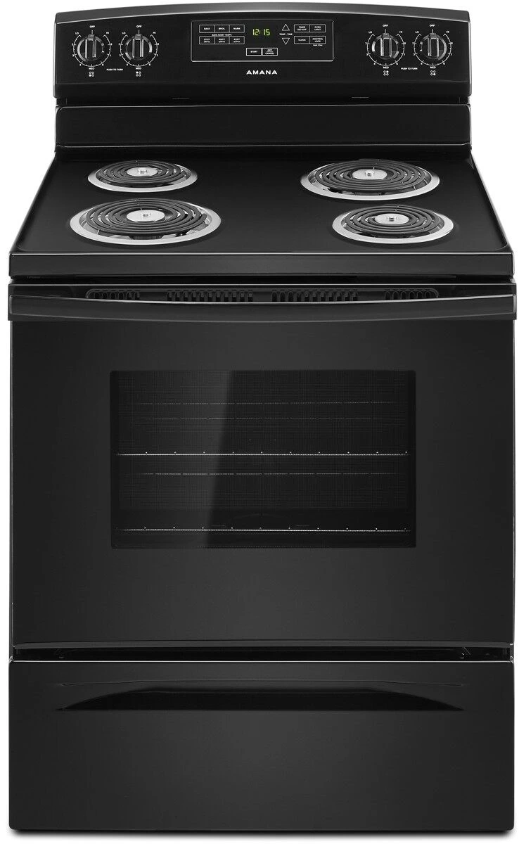 Coil Top Electric Range