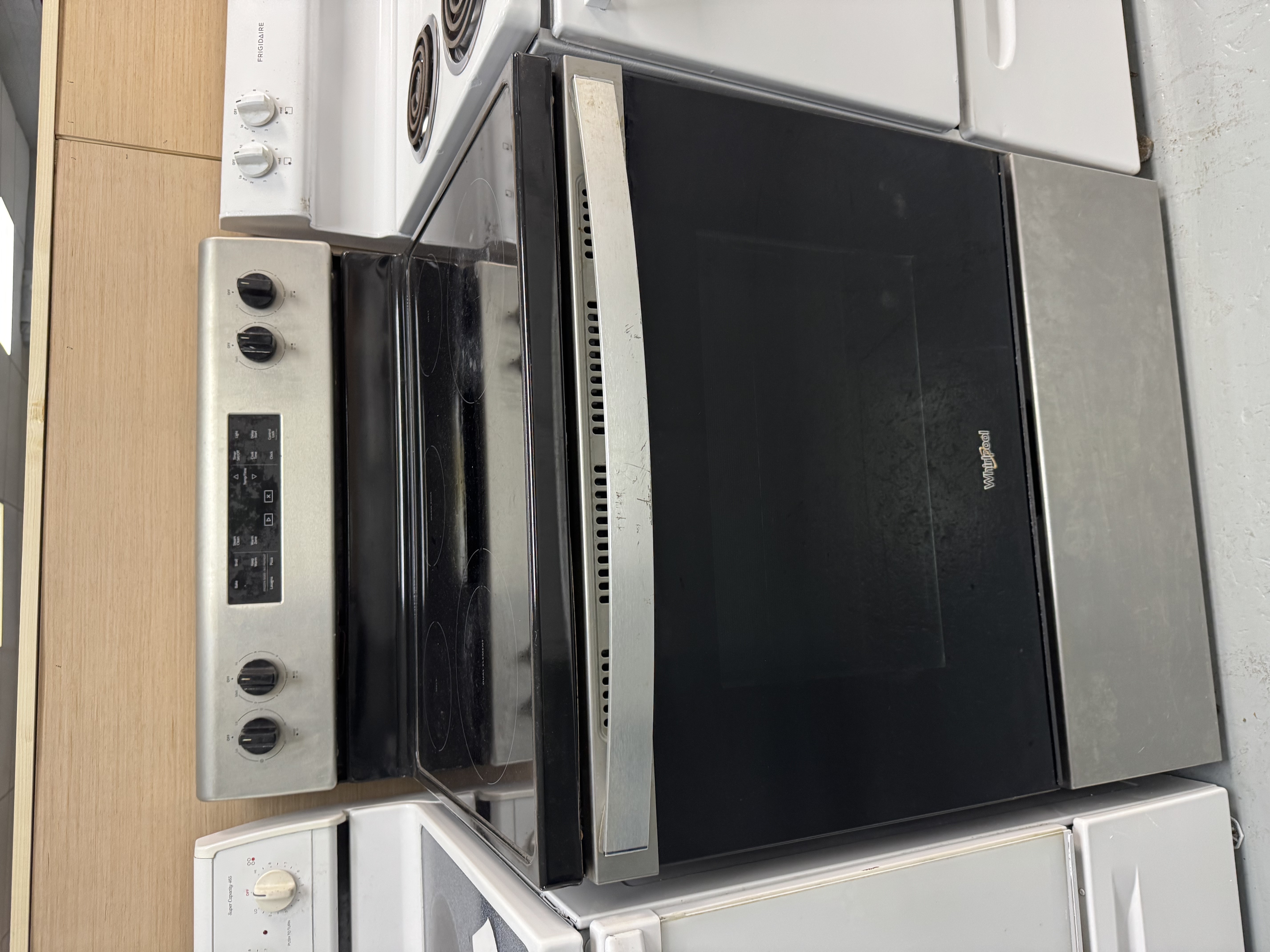 Glass Top Electric Range